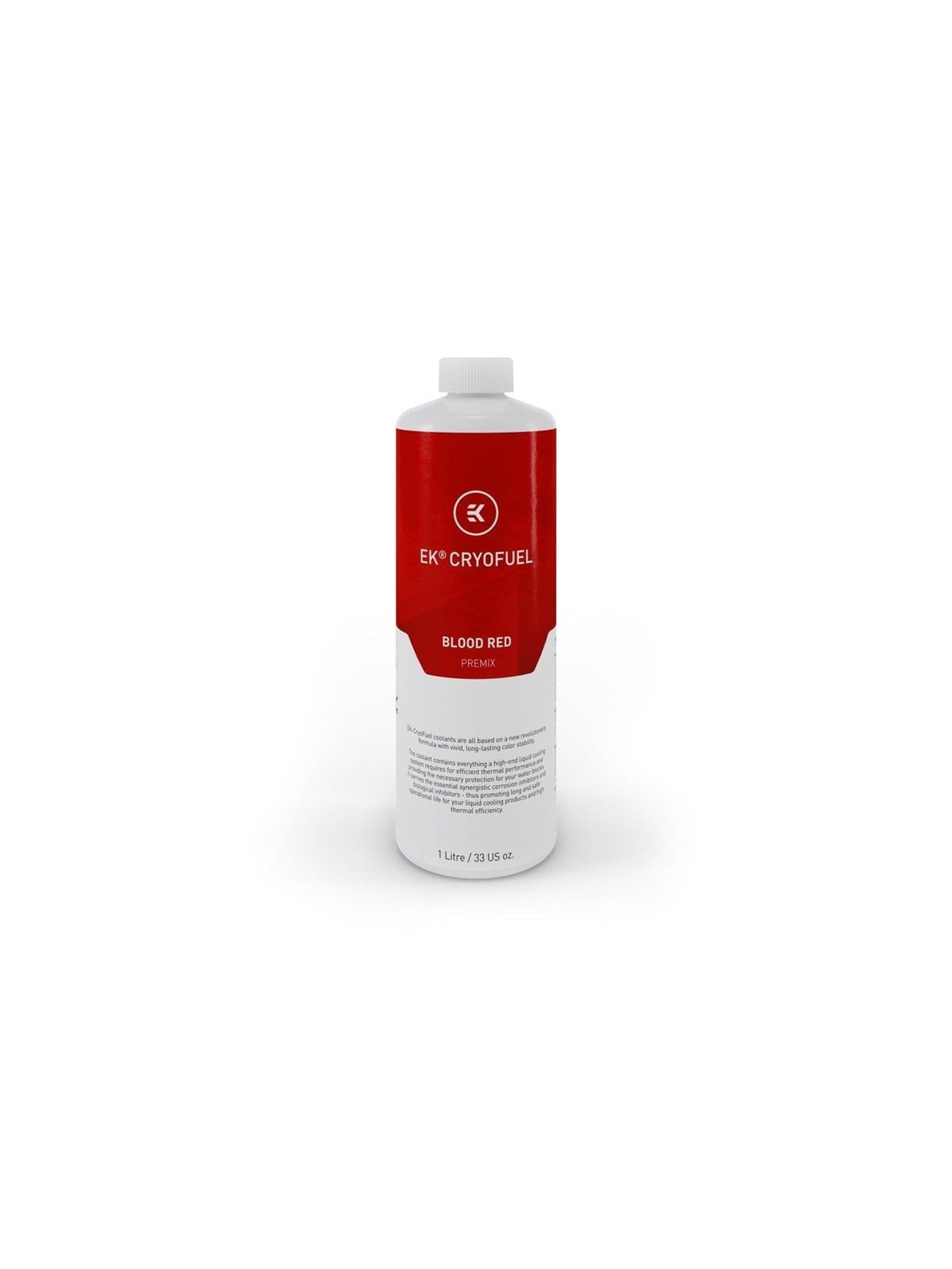 EK Water Blocks Ek-cryofuel Blood Red (Premix 1000ml) - Diy Wasserkuehlung - 3831109813263