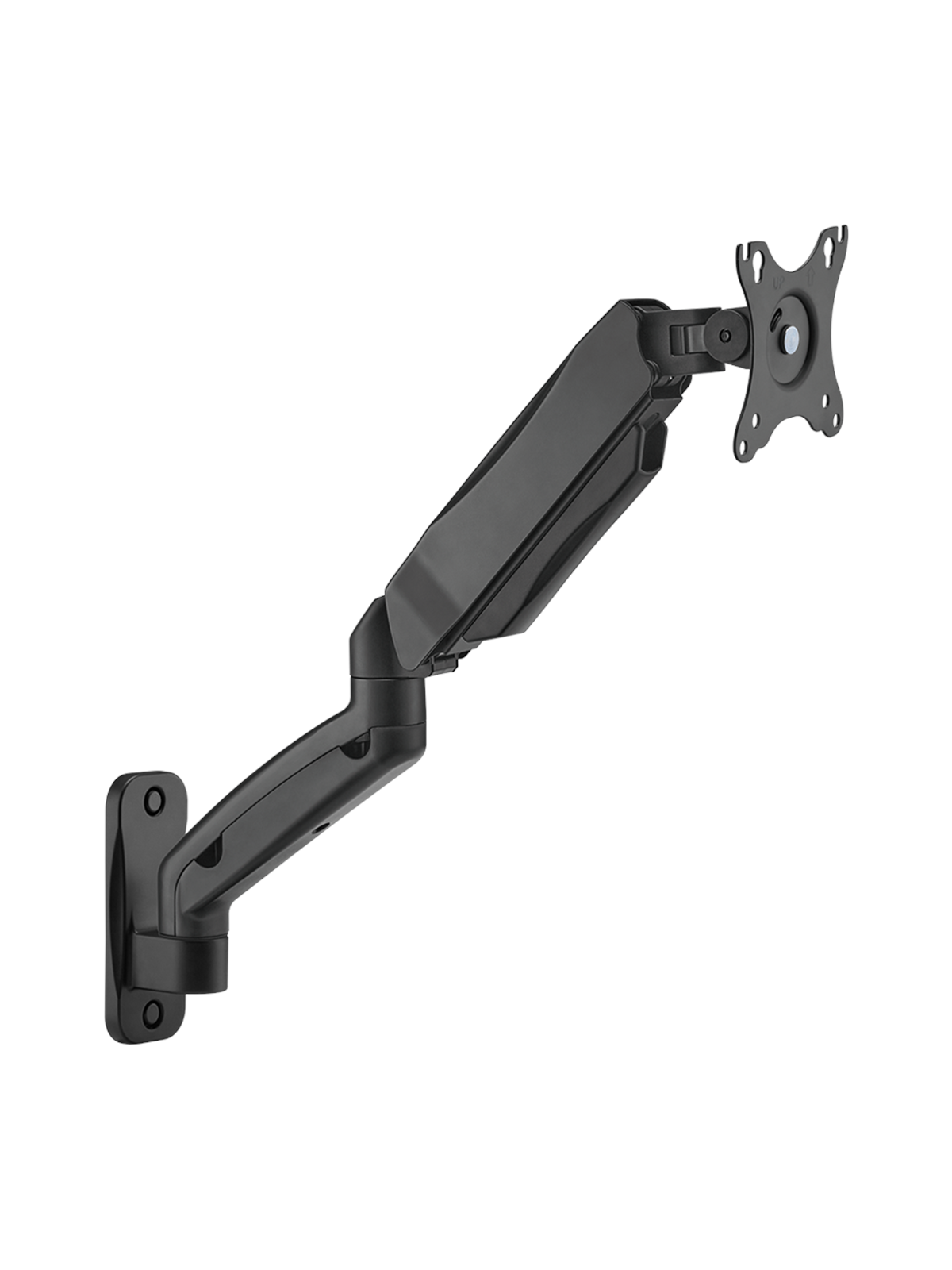 Dutzo Monitorarm Für 1 Monitor (17"-32") - Wandmontage Version (Schwarz) - Monitorhalterung - Mmwa-1