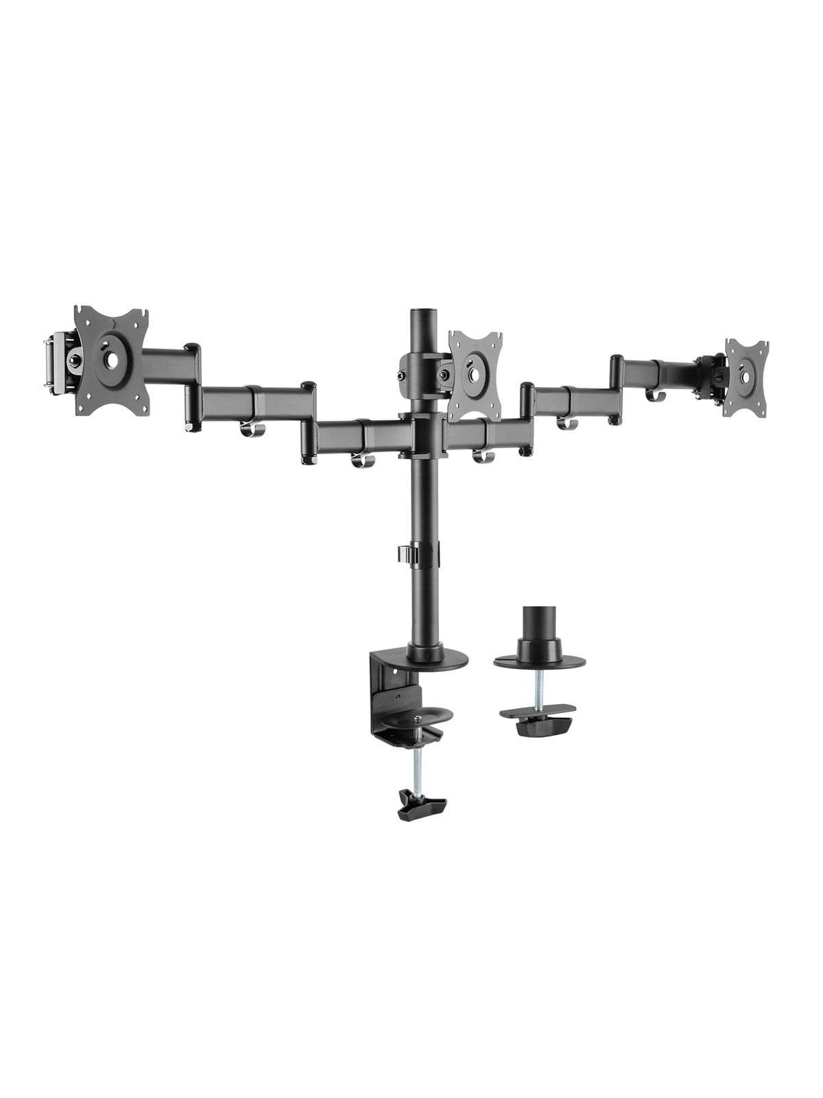 Dutzo Monitorarm Für 3 Monitore (17"-27") - Office Pole Version - Monitorhalterung - Mmpaoff-3