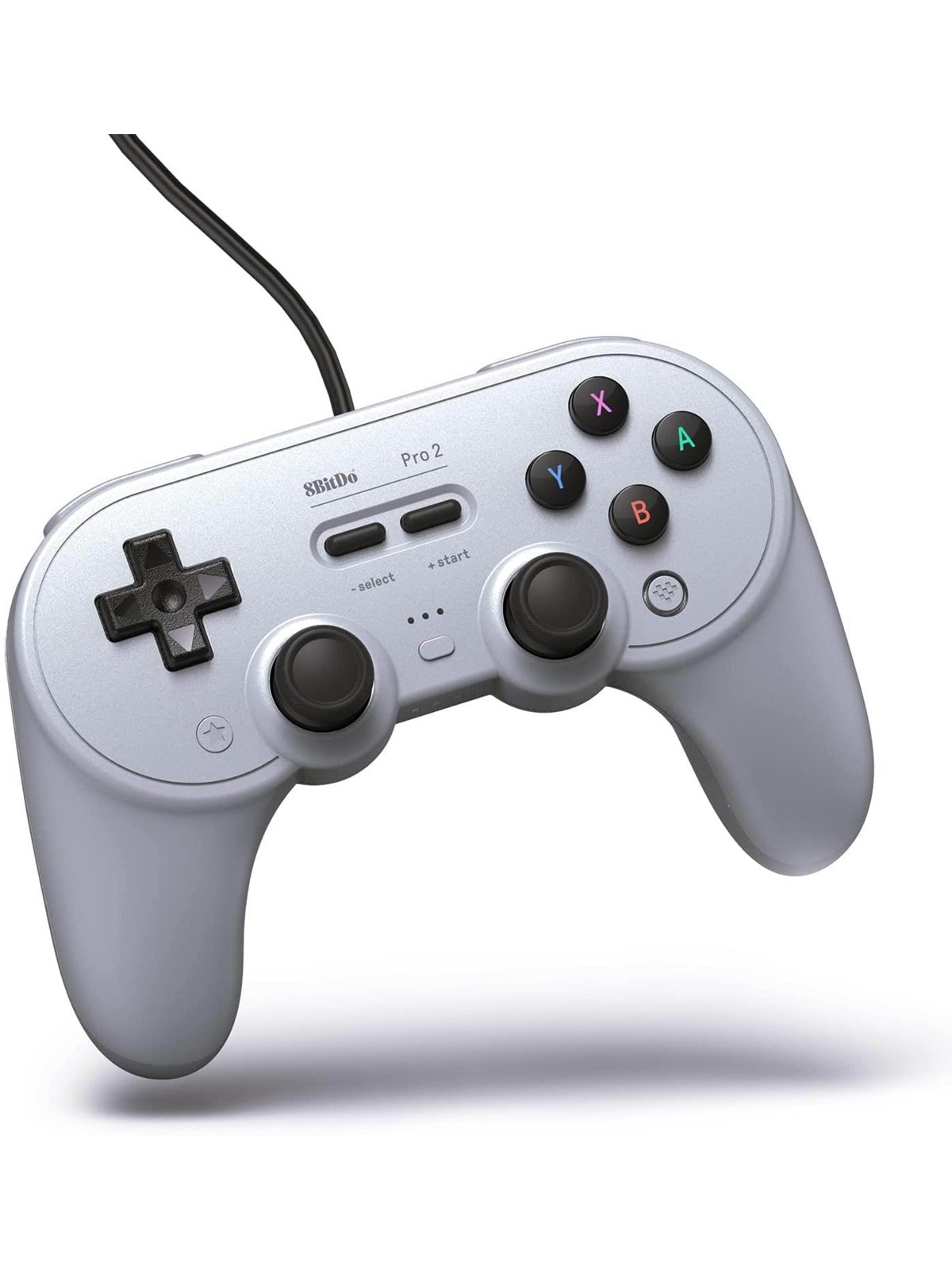 8bitdo Pro2 Wired Gamepad For Switch And Windows - Grey - Wired Controller - Nintendo Switch - Gaming Zubehoer - 6922621501824