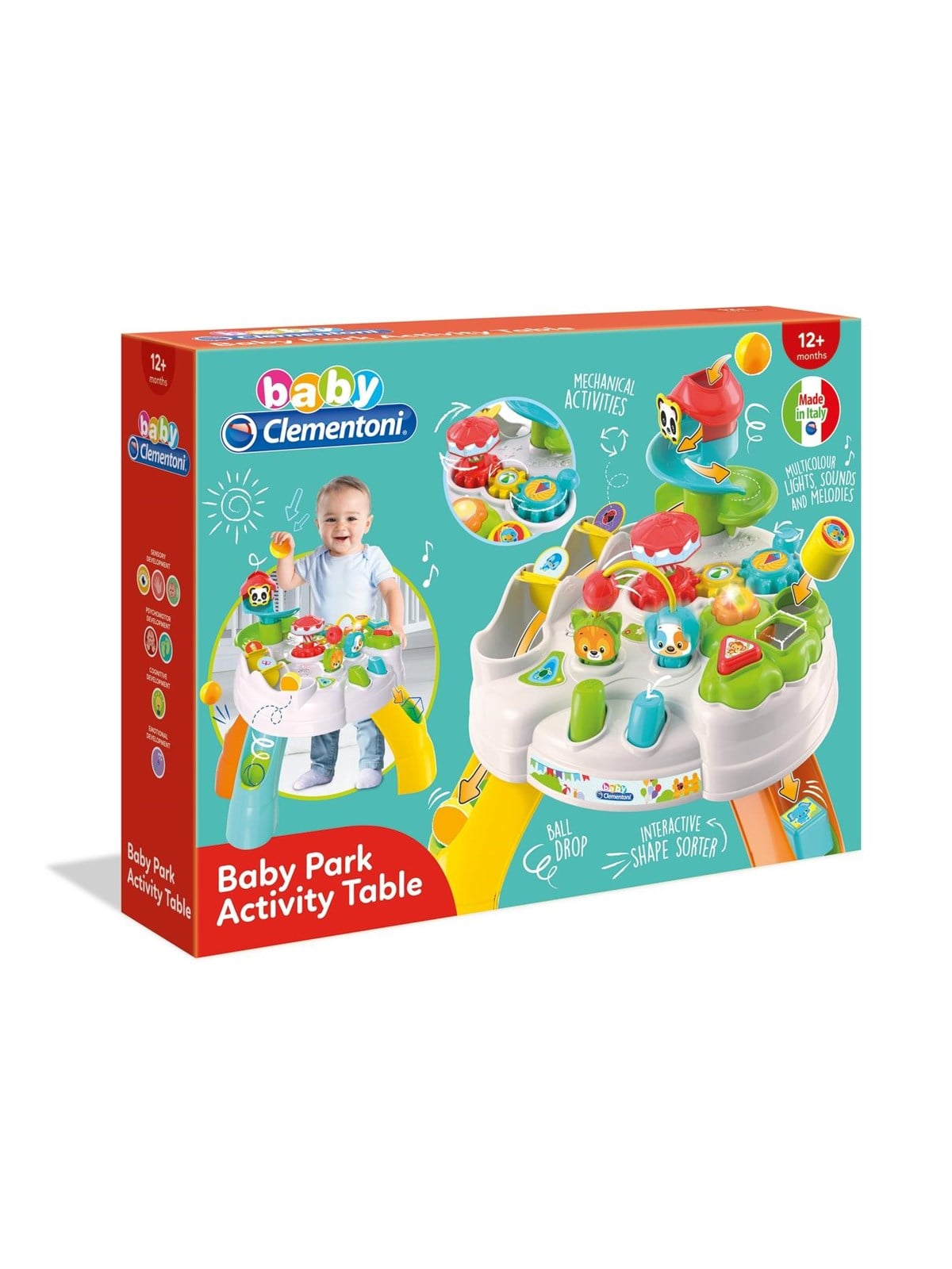 Clementoni Baby Park Activity Table - Baby Spielzeug - 17375