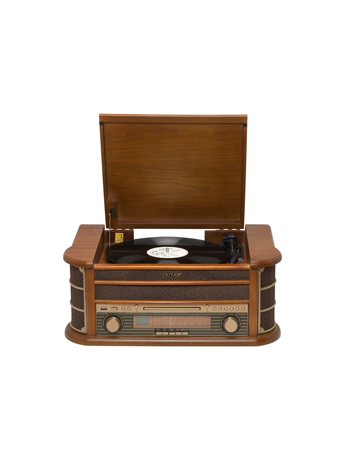 Denver Mcr-50 - Retro Music System - LP - CD - FM - Micro Mini Systeme