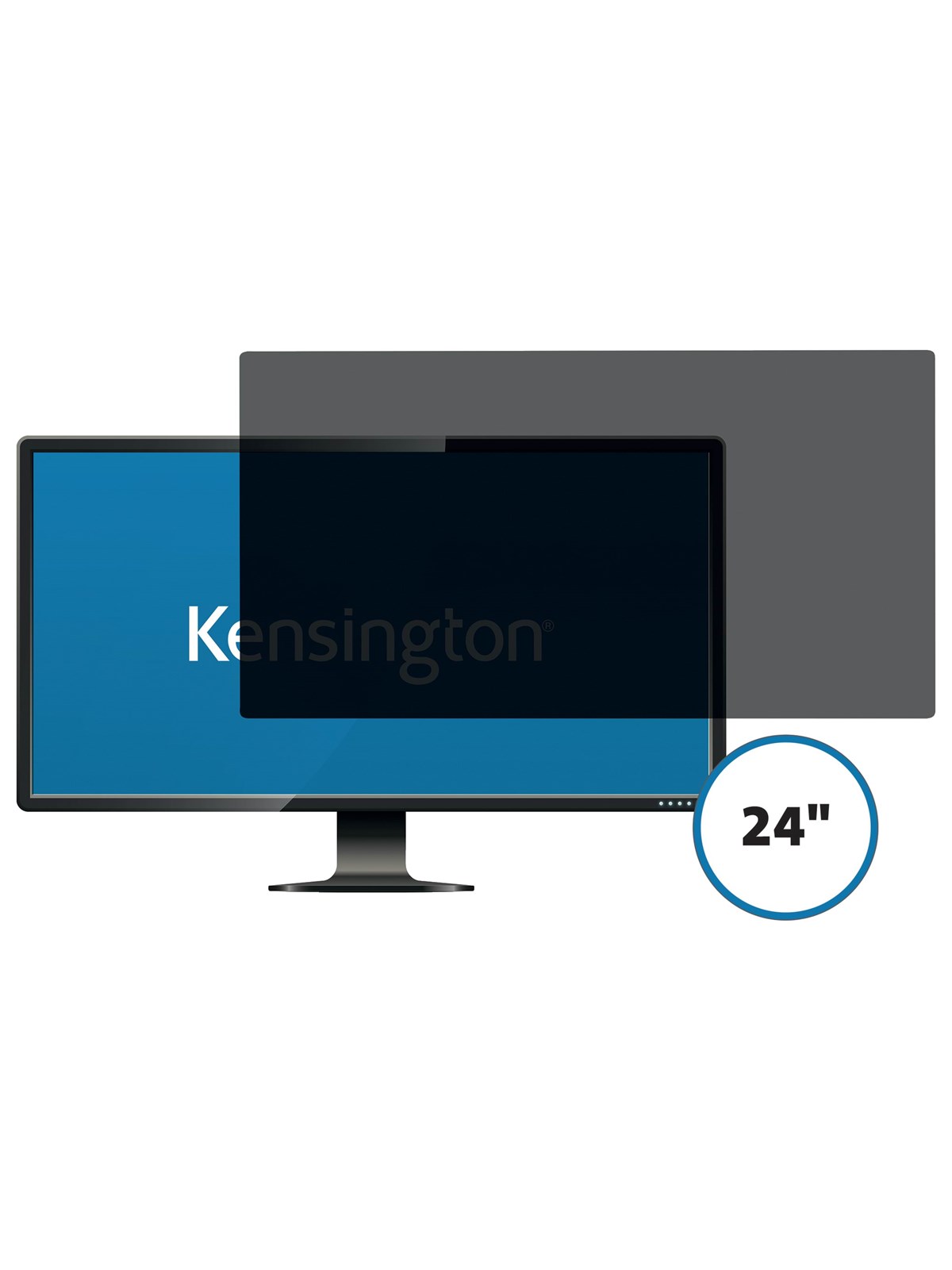Kensington 24" (16:10) Blickschutzfilter 2-fach Abnehmbar Für Bildschirme - 626488