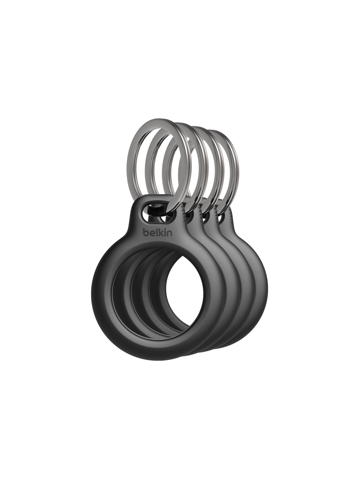 Belkin Secure Holder With Keyring - Black (4-pack) - Handys Anderes Zubehoer - Msc001btbk