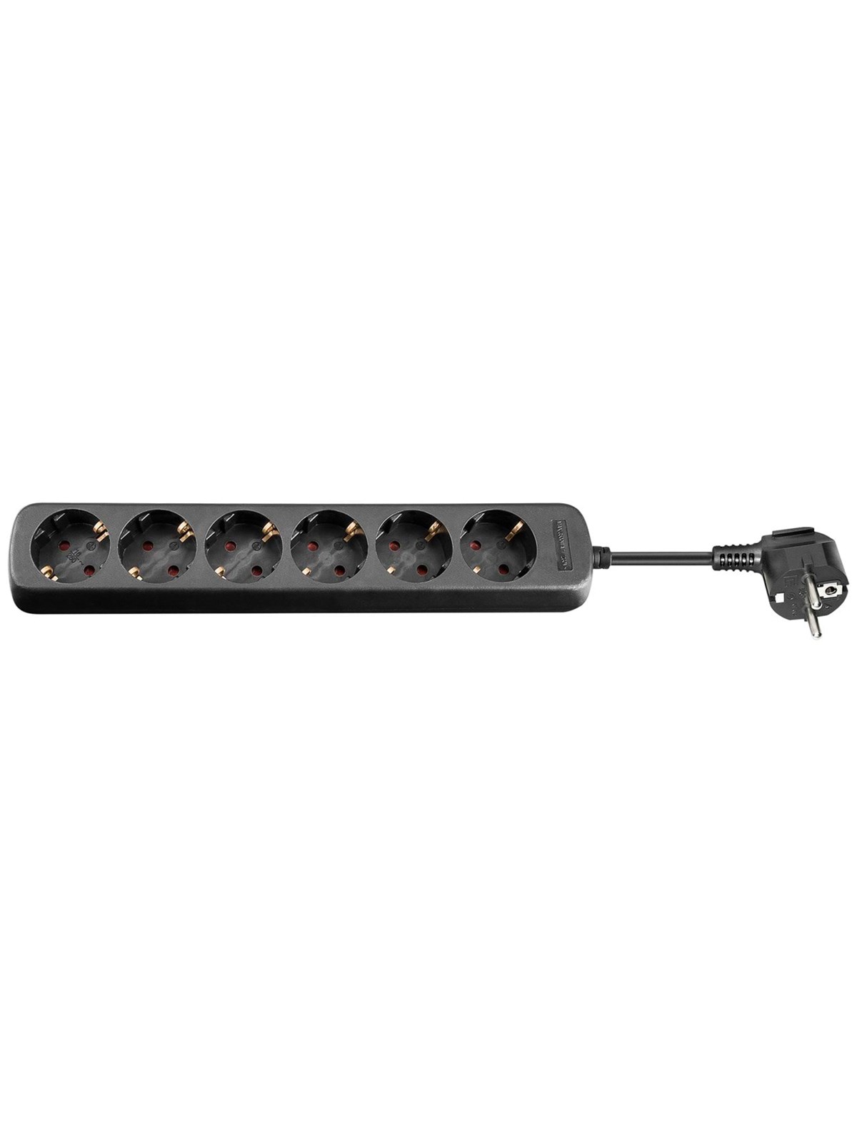 Pro AC Power Strip - 5 m - Schwarz - Stromkabel Extern - 4040849388392