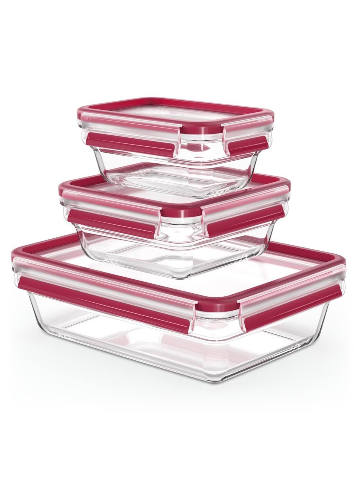 Tefal Masterseal Glass 3pcs Set - Andere Kuechengeraete - N1050910
