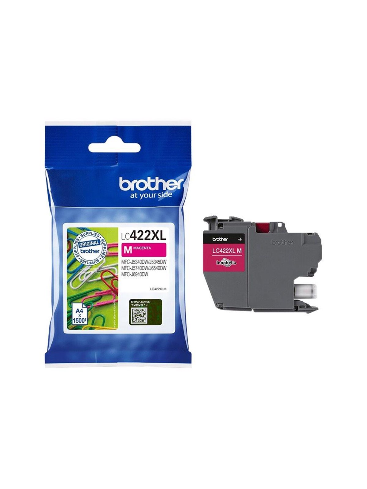 Brother LC 422xlm - Magenta Ink - Druckerzubehoer Tinte Toner - Lc422xlm