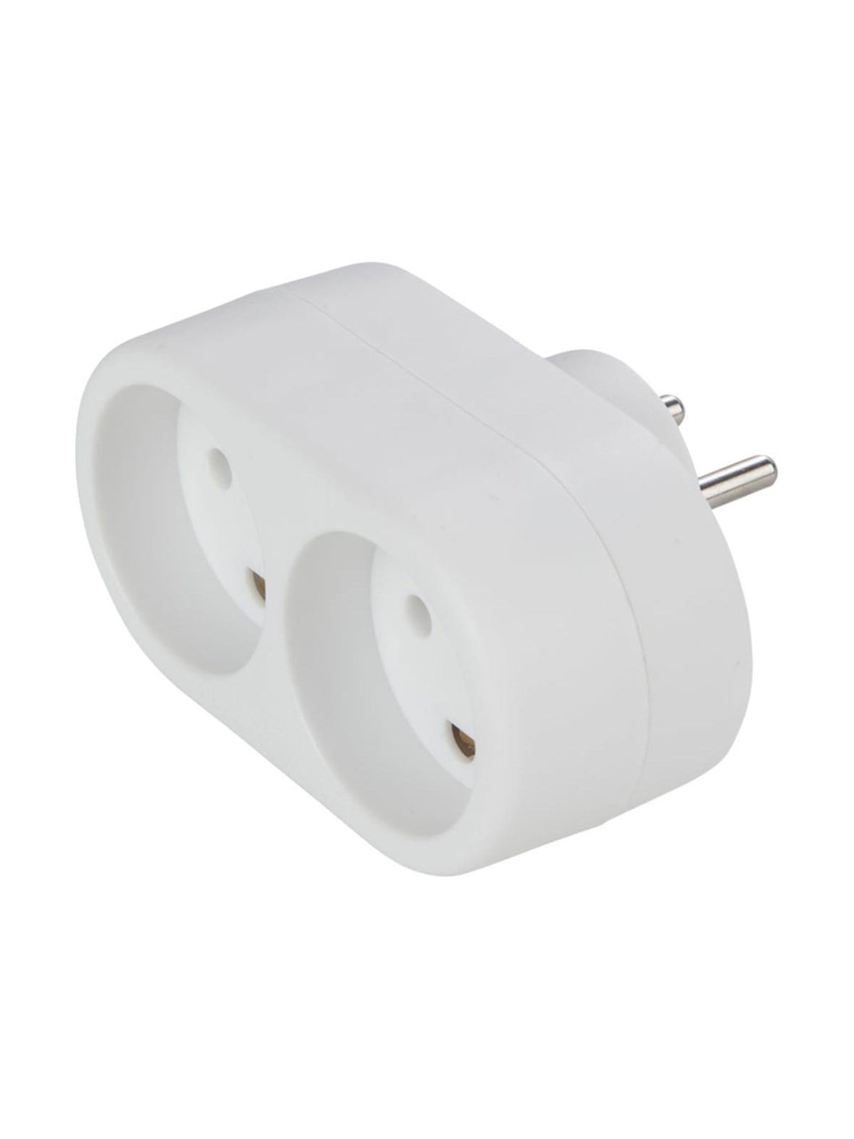 Gripo Socket With 2 Outlets And Earth White - Schaltereinheiten - 5709119075125
