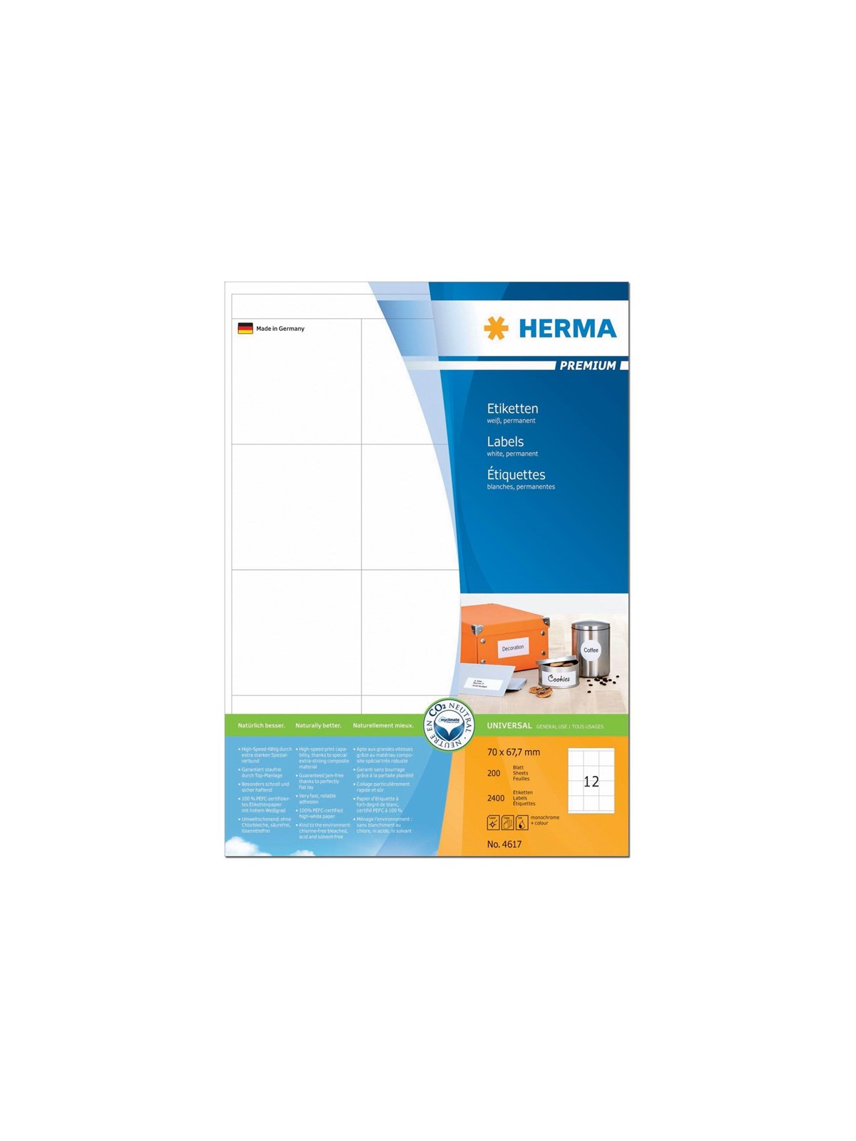 Herma Premium - Papier Fotopapier Und Etiketten - 4617