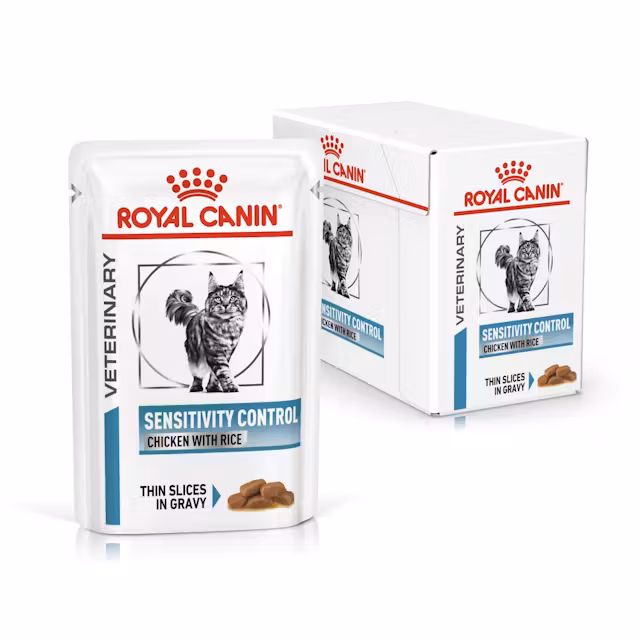 Royal Canin Sensitivity Control Chicken With Rice Thin Slices In Gravy 85g (12-pack) - Katzen - 9003579011423