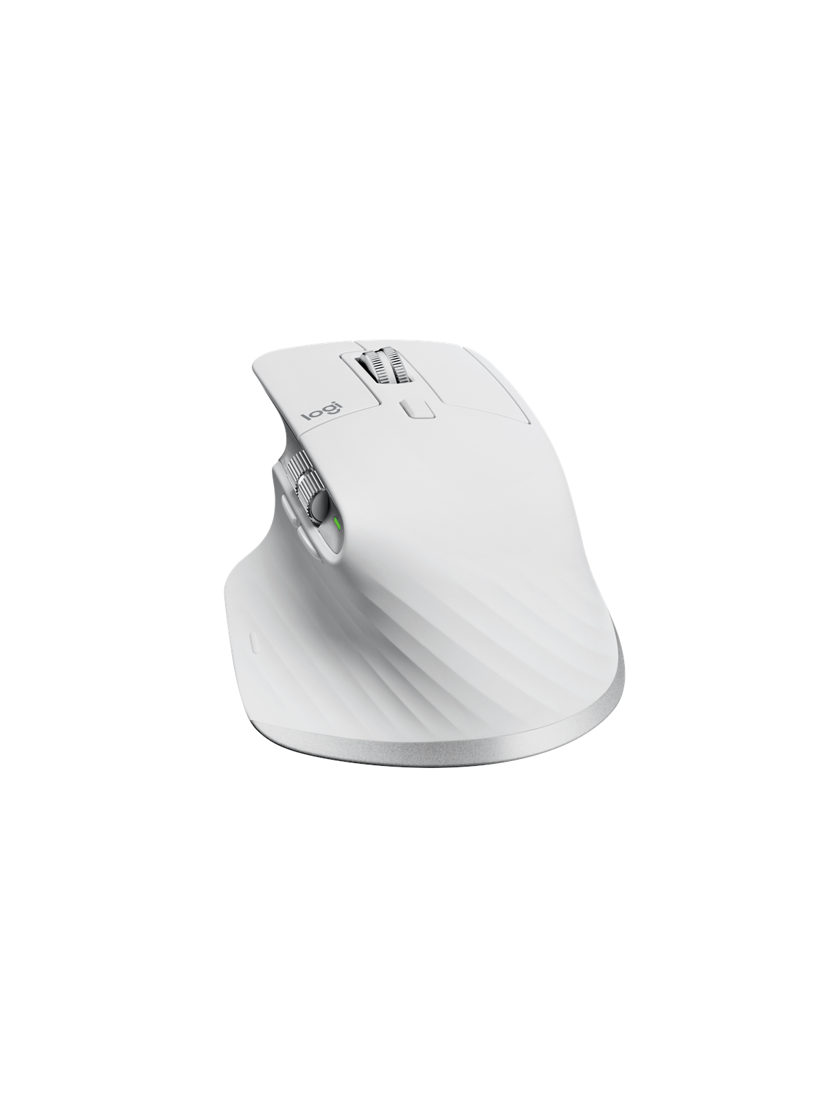 Logitech MX Master 3S Performance Wireless Mouse - Pale Grey - Ergonomische Maus (Weiß) - 910-006560