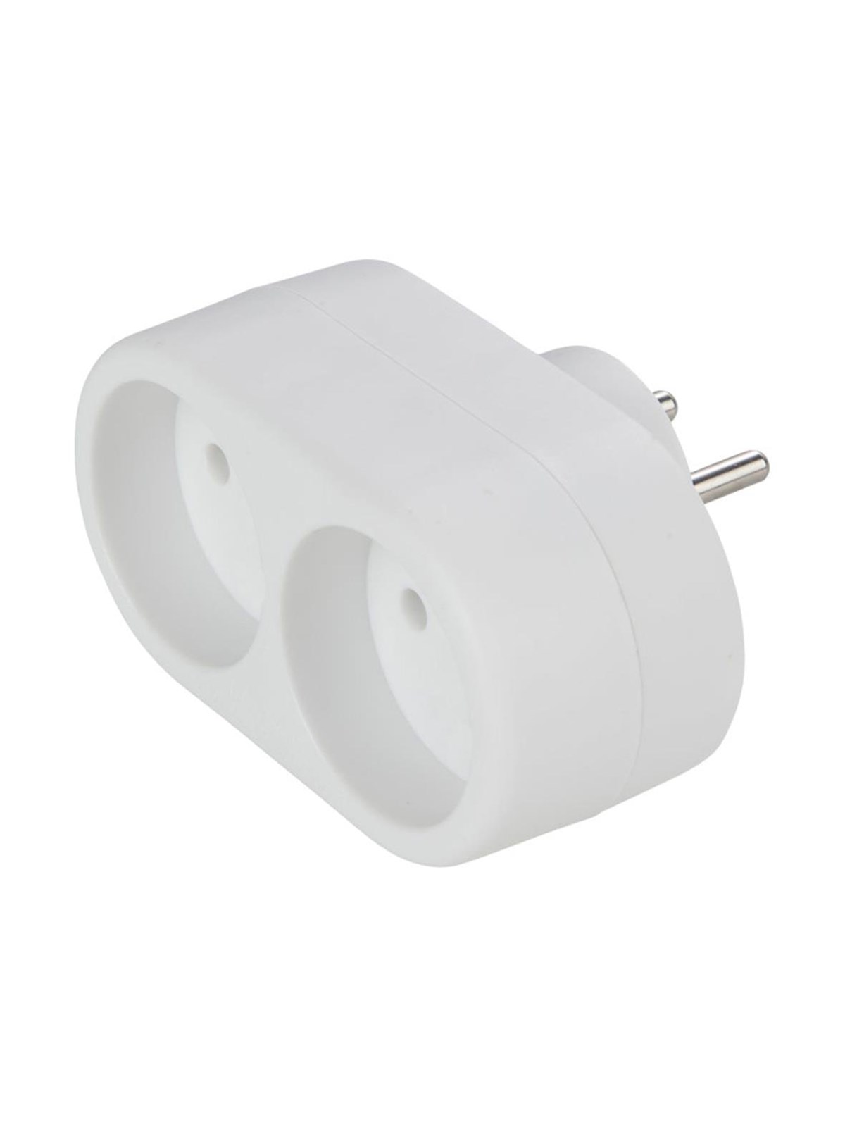 Gripo Socket With 2 Outlets White - Schaltereinheiten - 5709119075132