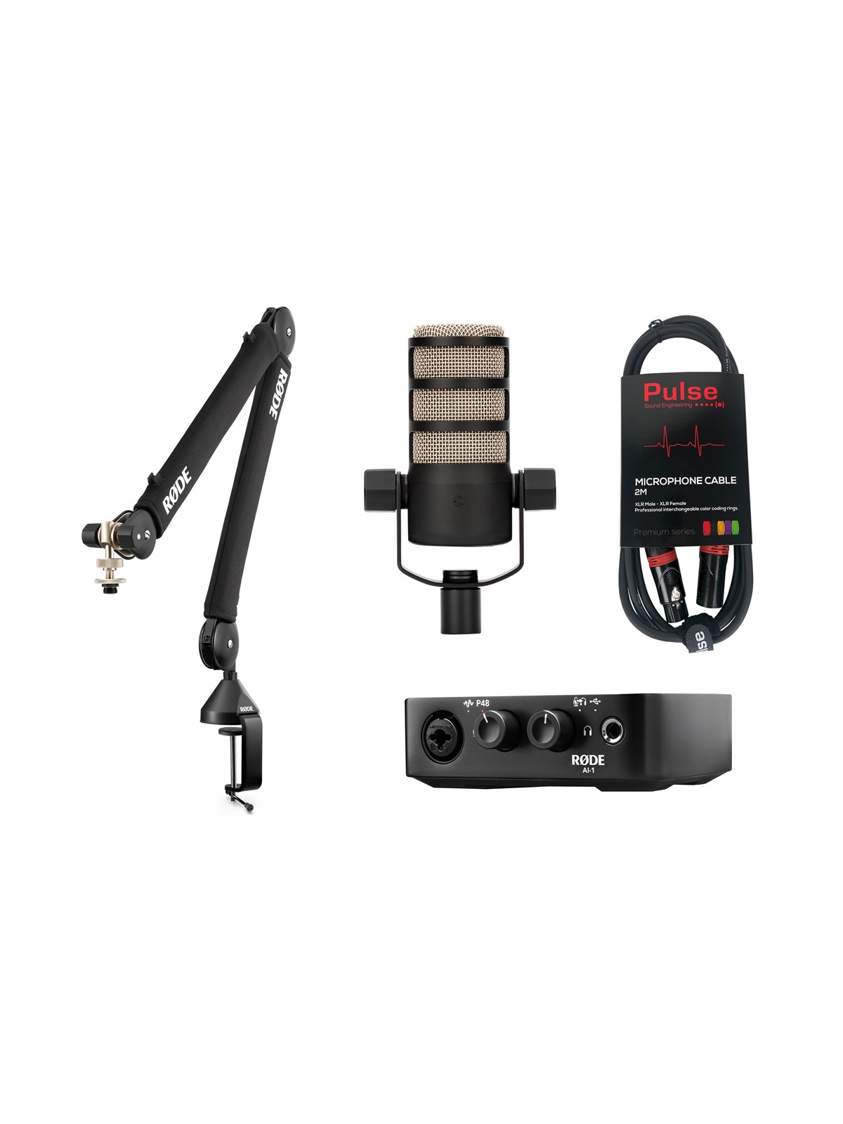 Røde PodMic Gamers & Streamers Bundle