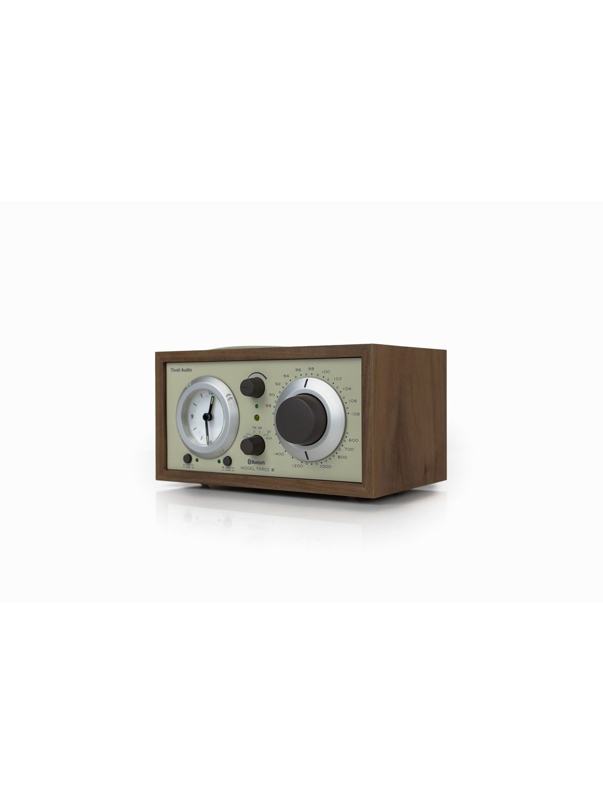 Tivoli Audio Model Three BT - Am/fm - Walnuss - Dab Netzwerk Und Radiowecker - M3bt-0697-row