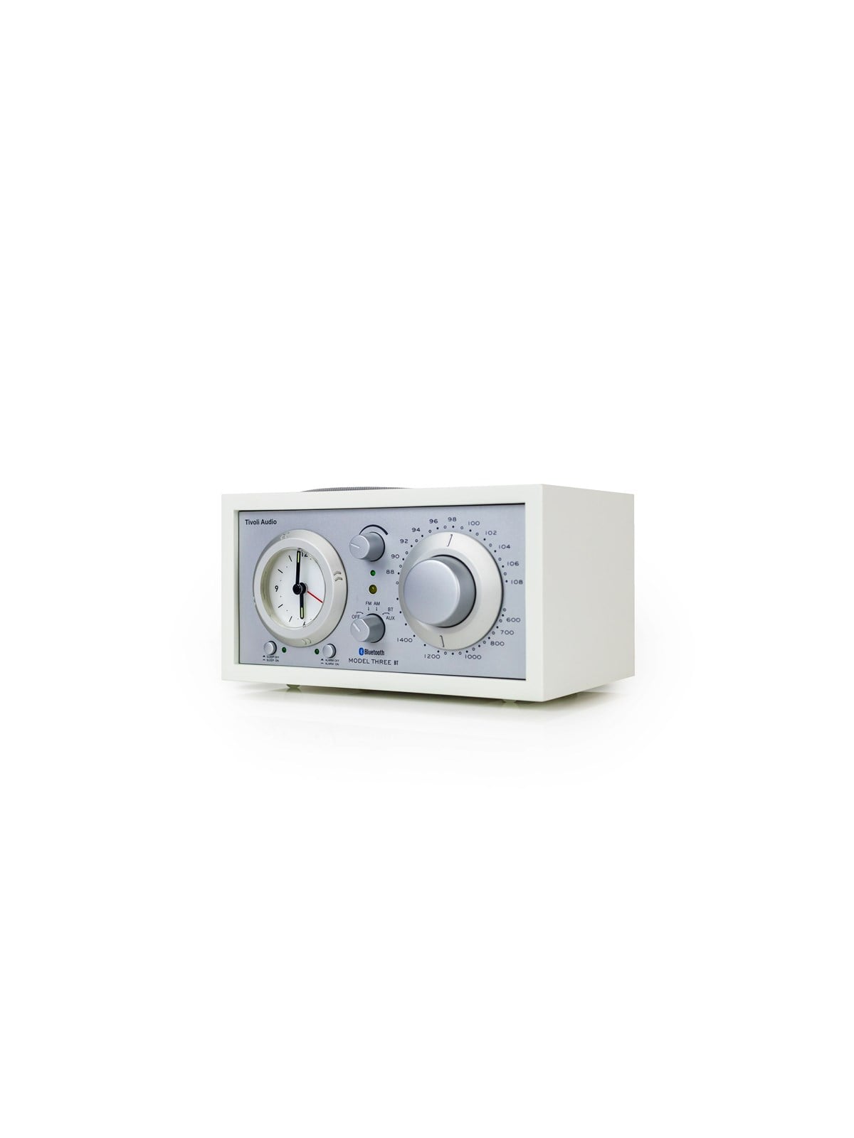Tivoli Audio Model Three BT - Am/fm - Weiß - Dab Netzwerk Und Radiowecker - M3bt-0699-row
