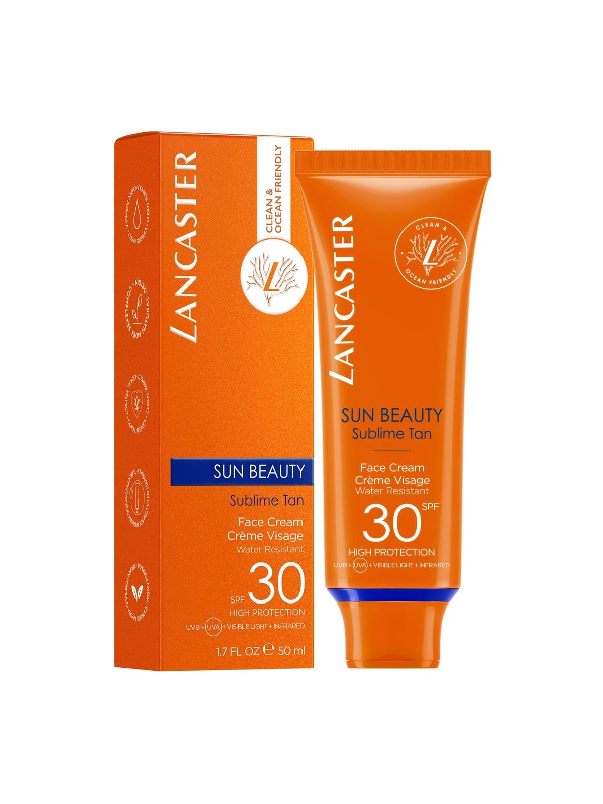 Lancaster Sun Beauty Velvet Cream Spf30 50 ml - Gesichtspflege - 3616302022526