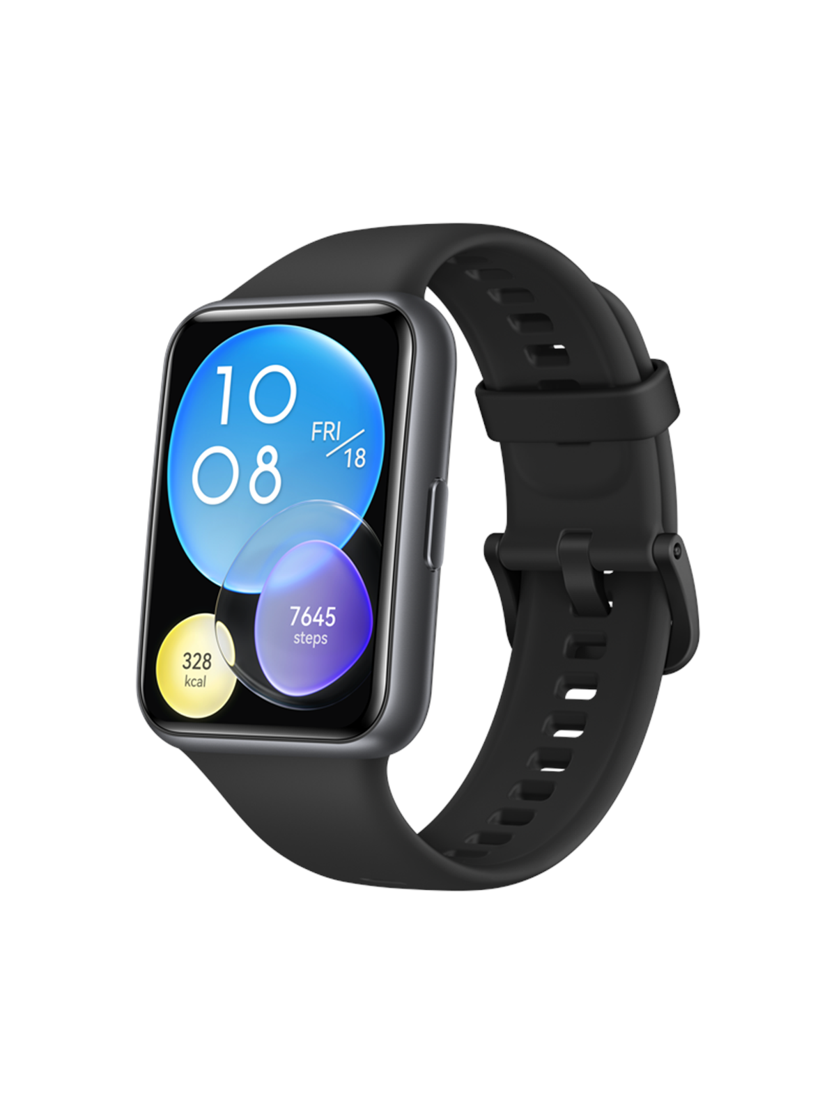 Huawei Watch Fit 2 Active - Black - Smartwatches Pulsuhren Sportuhren Schrittzaehler - 55028894
