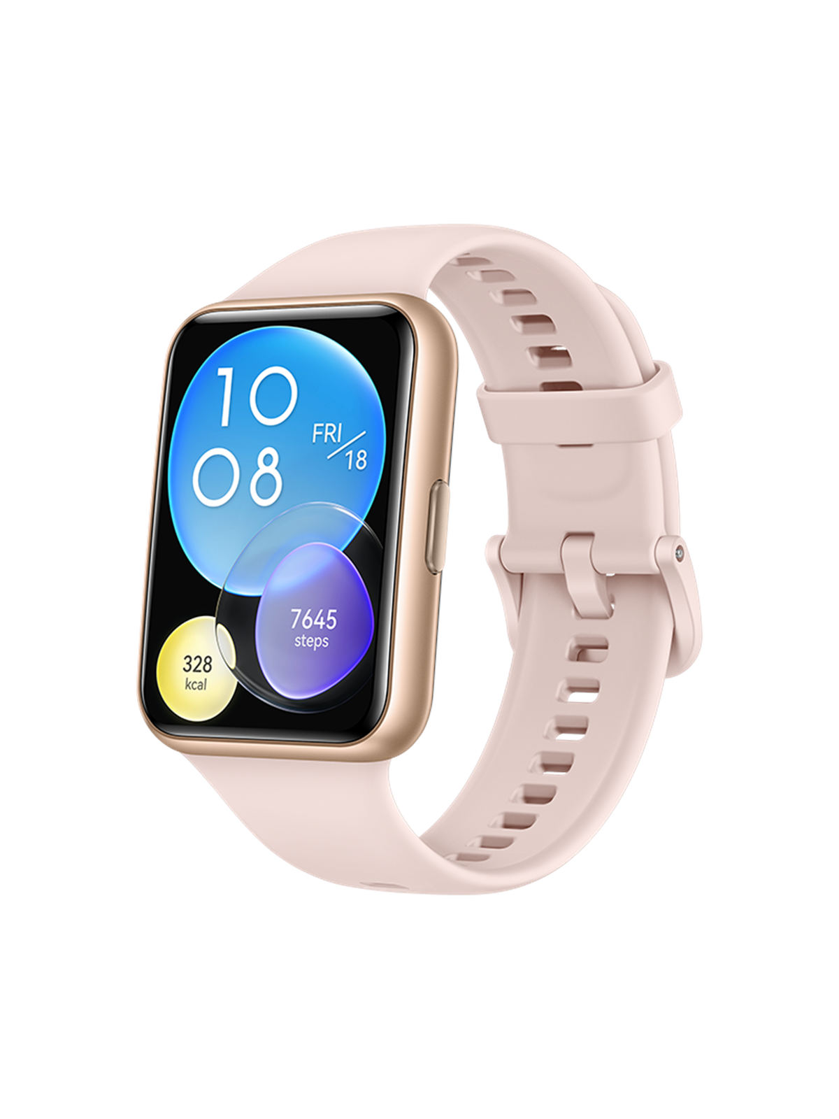 Huawei Watch Fit 2 Active - Pink - Smartwatches Pulsuhren Sportuhren Schrittzaehler - 55028896