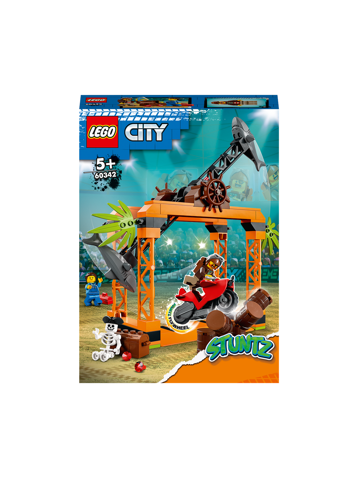 Lego City 60342 Haiangriff-stuntchallenge