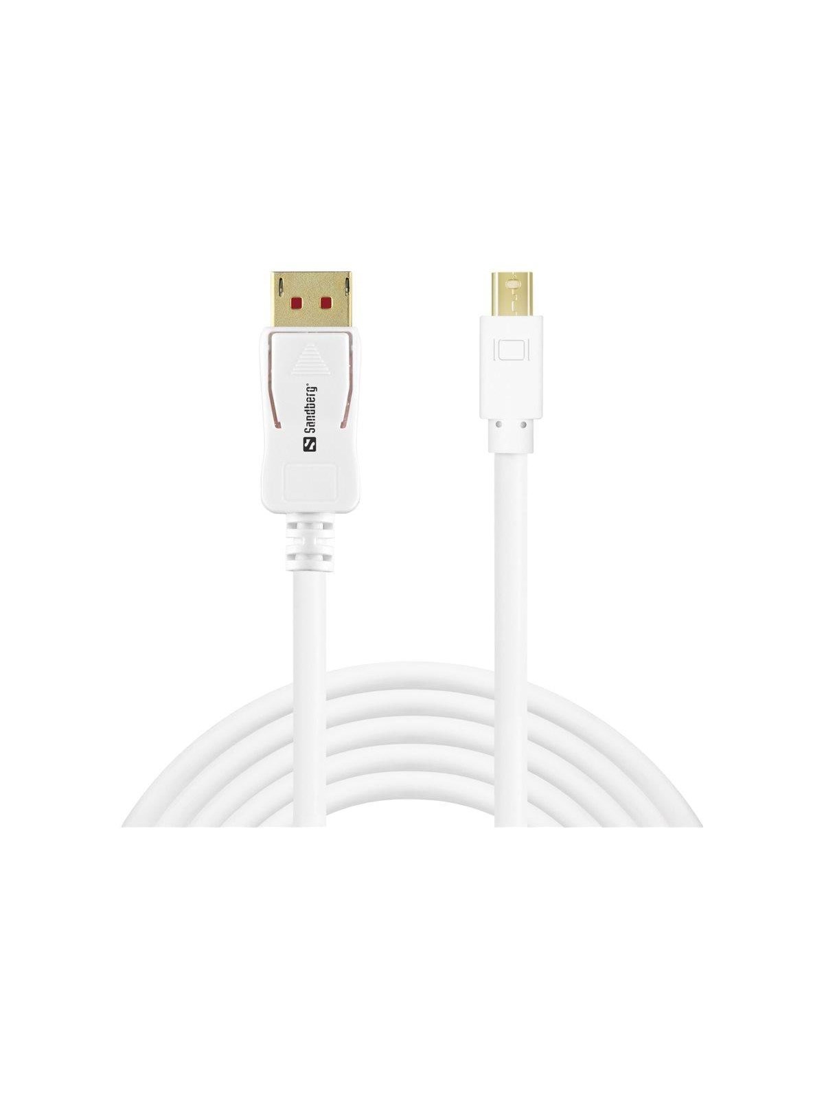 Sandberg Displayport to Mini-displayport 1.4 - 2m - Display Kabel - 509-17