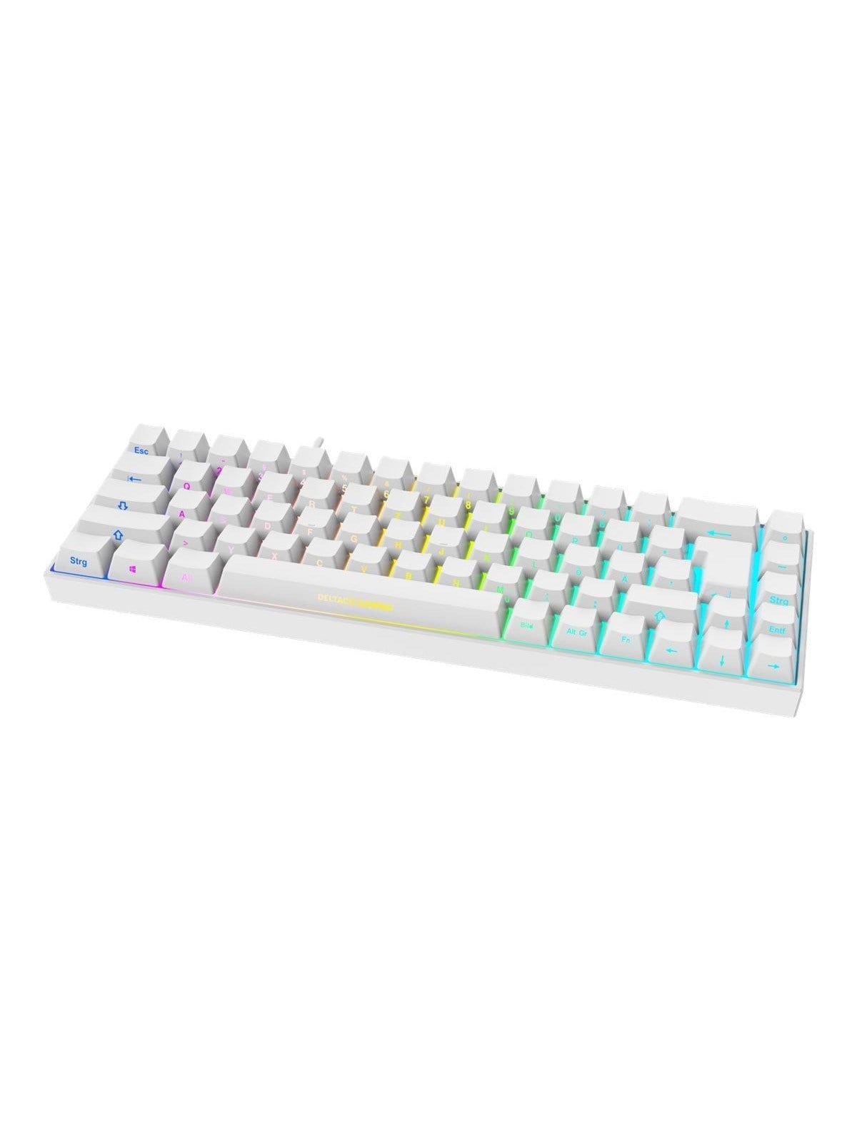 Deltaco Gaming Wk95r Wireless - Gaming Tastaturen - Deutsch - Weiss - Gam-100-w-de
