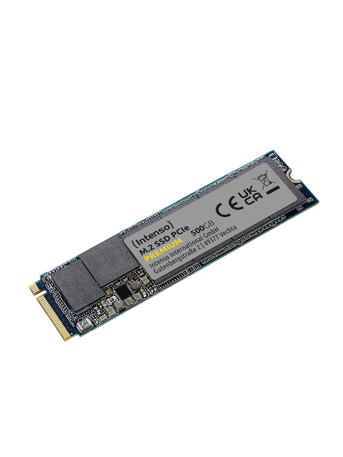 Intenso Premium M.2 Ssd - 500gb - Pcie 3.0 - M.2 2280 - 3835450