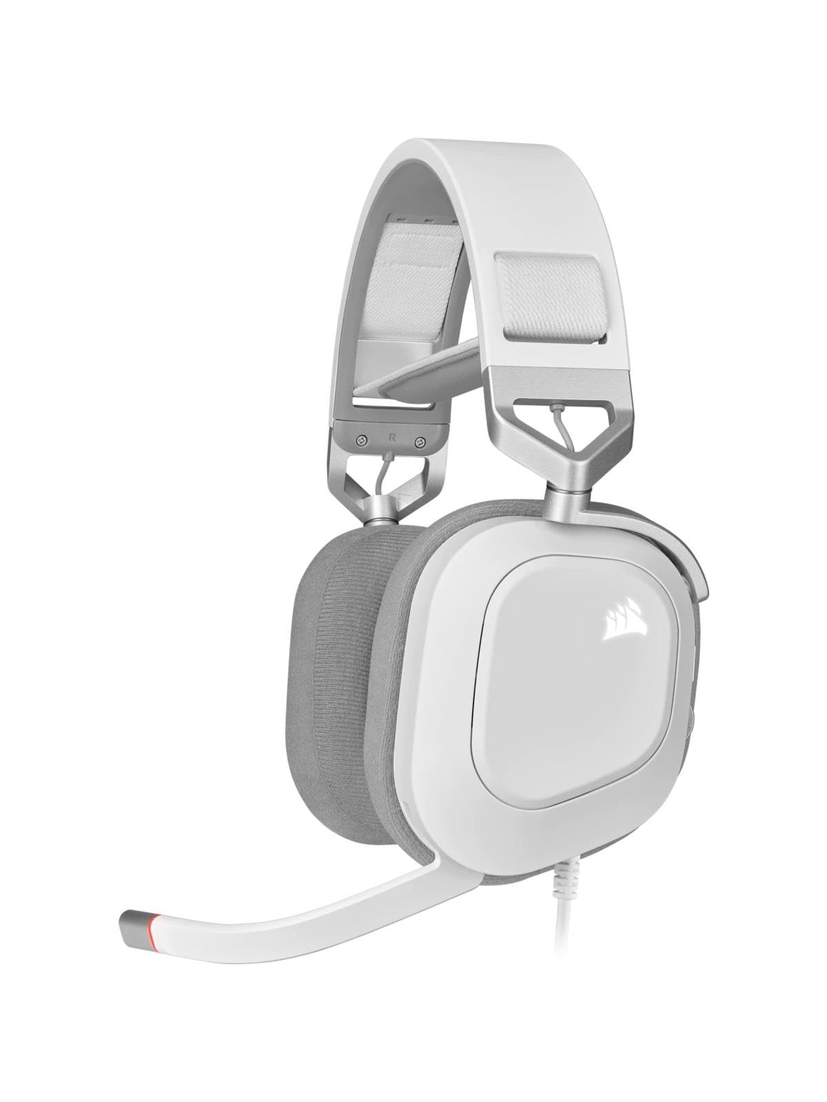 Kopfhörer - Corsair Hs80 Rgb Usb Premium Gaming Headset - White - Kopfhoerer/headsets - Ca-9011238-eu