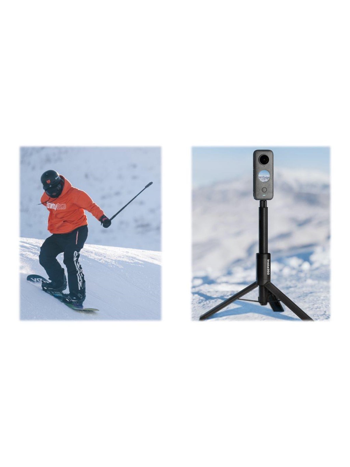 Insta360 2-in-1 Invisible Selfie Stick + Tripod - Handys Anderes Zubehoer - Cinx2cb/g
