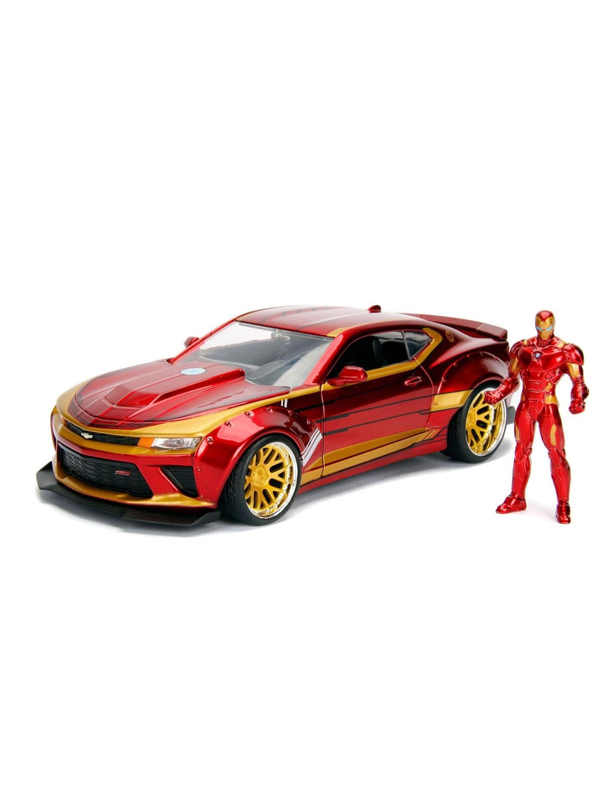 Jada Toys Marvel Iron Man 2016 Chevy Camaro SS 1:24 - Spielzeugauto - 253225003