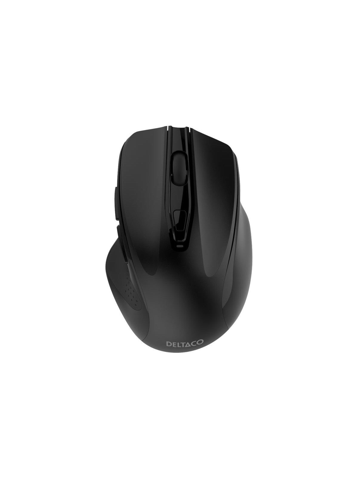 Deltaco Office Wireless Silent Office Mouse - Maus (Schwarz) - Ms-802