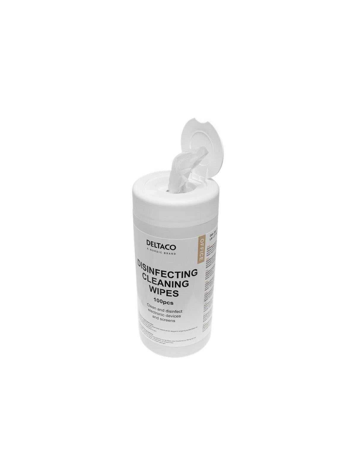 Deltaco Office Antibacterial Cleaning Wipes - Systemzubehoer - Ck1034