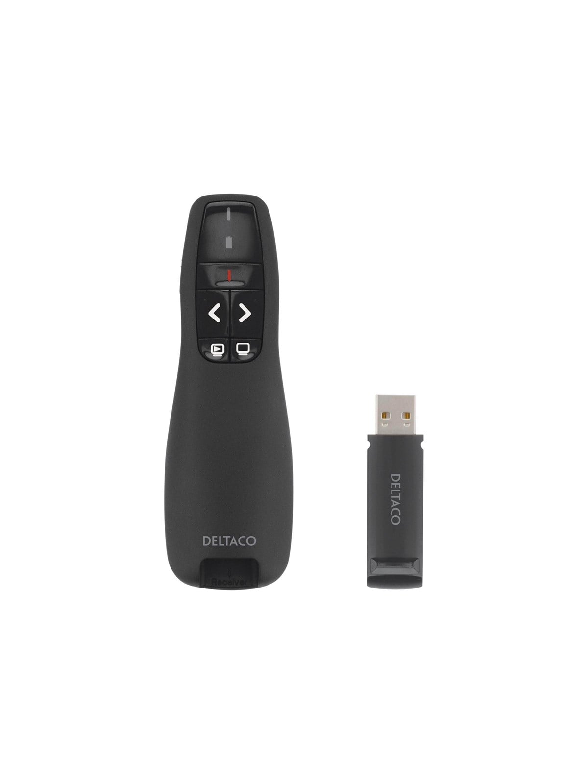 Deltaco Wireless Presenter With Laser Pointer - Fernbedienungen - Wp-001