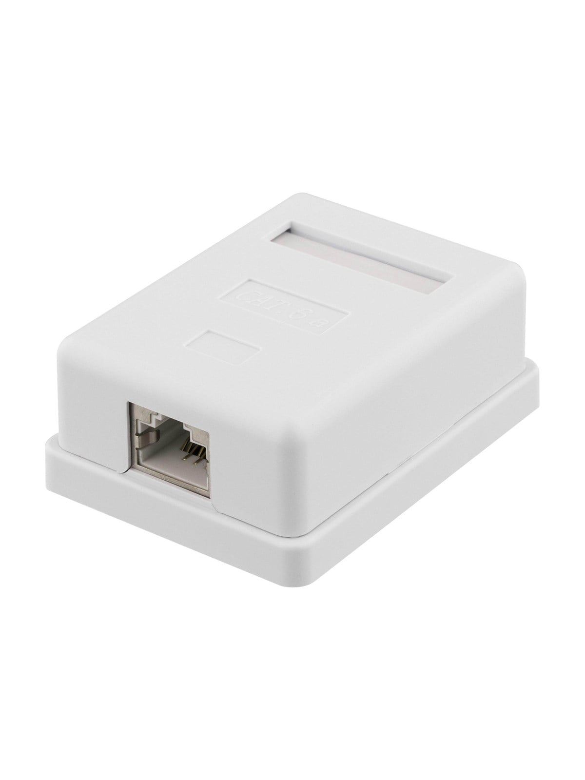 Deltaco Cat6a Shielding Wall Socket - Netzwerkzubehoer - Vr-220