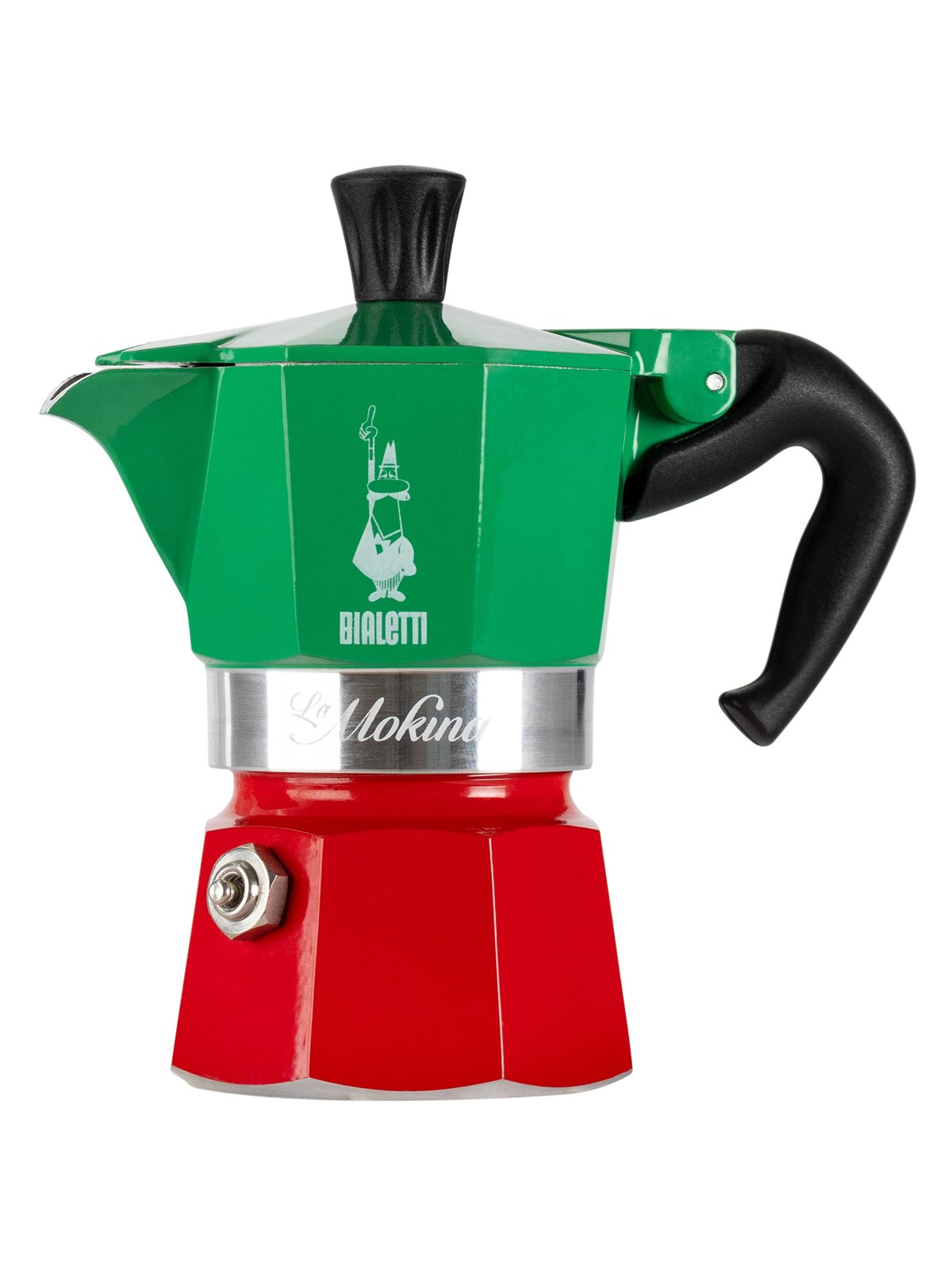 Bialetti La Mokina Italia Tricolore 40ml - Kaffeezubereitung - 8006363014212