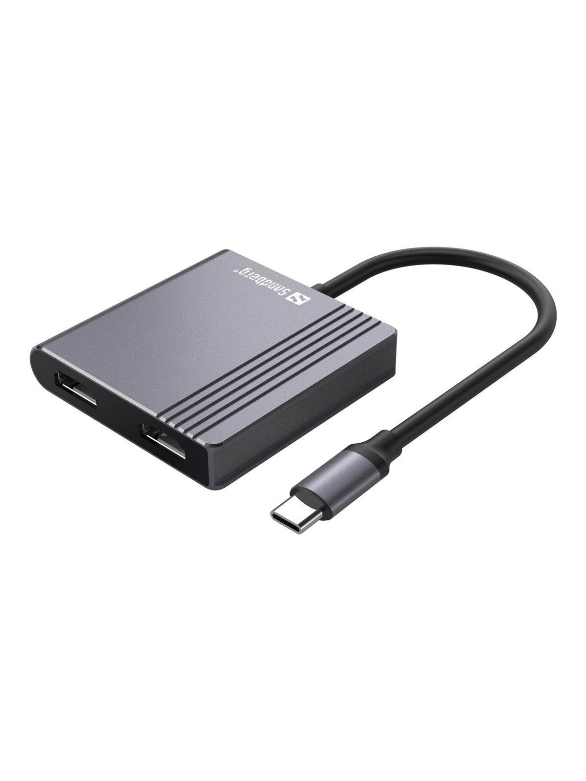 Sandberg Usb-c Dock 2xhdmi+Usb+PD - Dockingstationen - 136-44