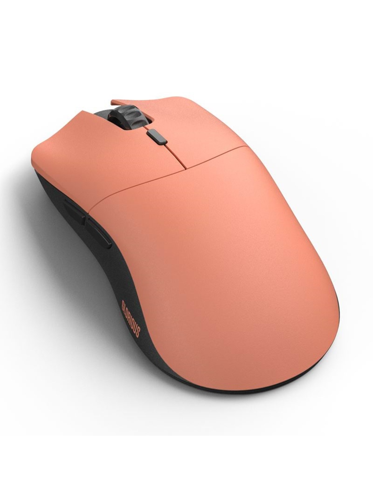 Glorious Model O Pro - Wireless - Red Fox - Forge - Gaming Maus (Rot) - Glo-ms-ow-rf-forge
