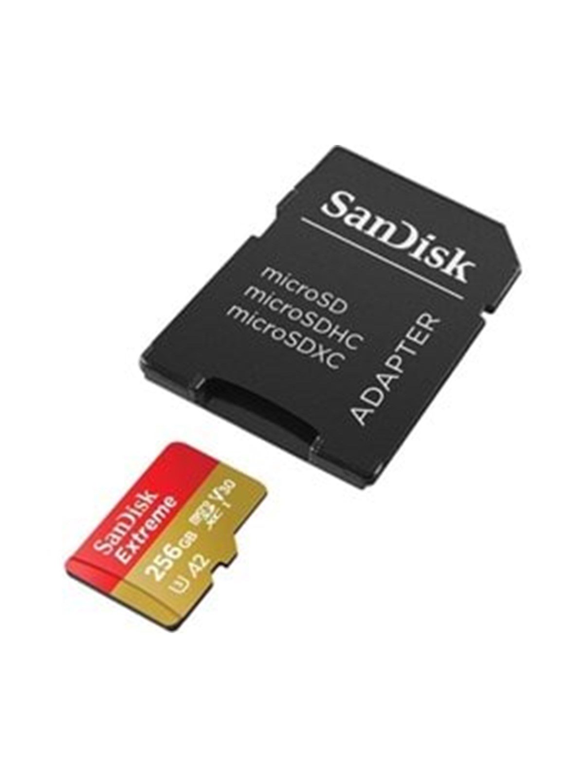 Sandisk Extreme Microsd/sd - 190mb/s - 256gb - Speicherkarten - Sdsqxav-256g-gn6ma