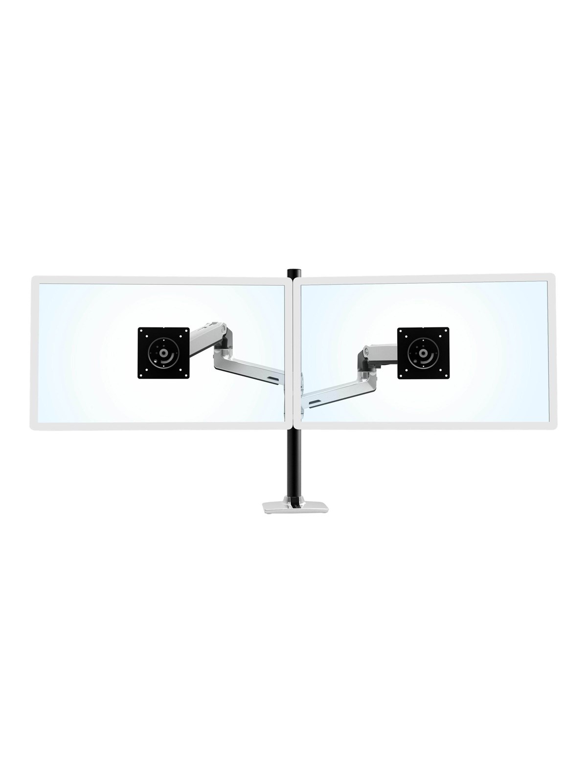 Ergotron LX Dual Stacking Arm Tall Pole (polished aluminum) Image