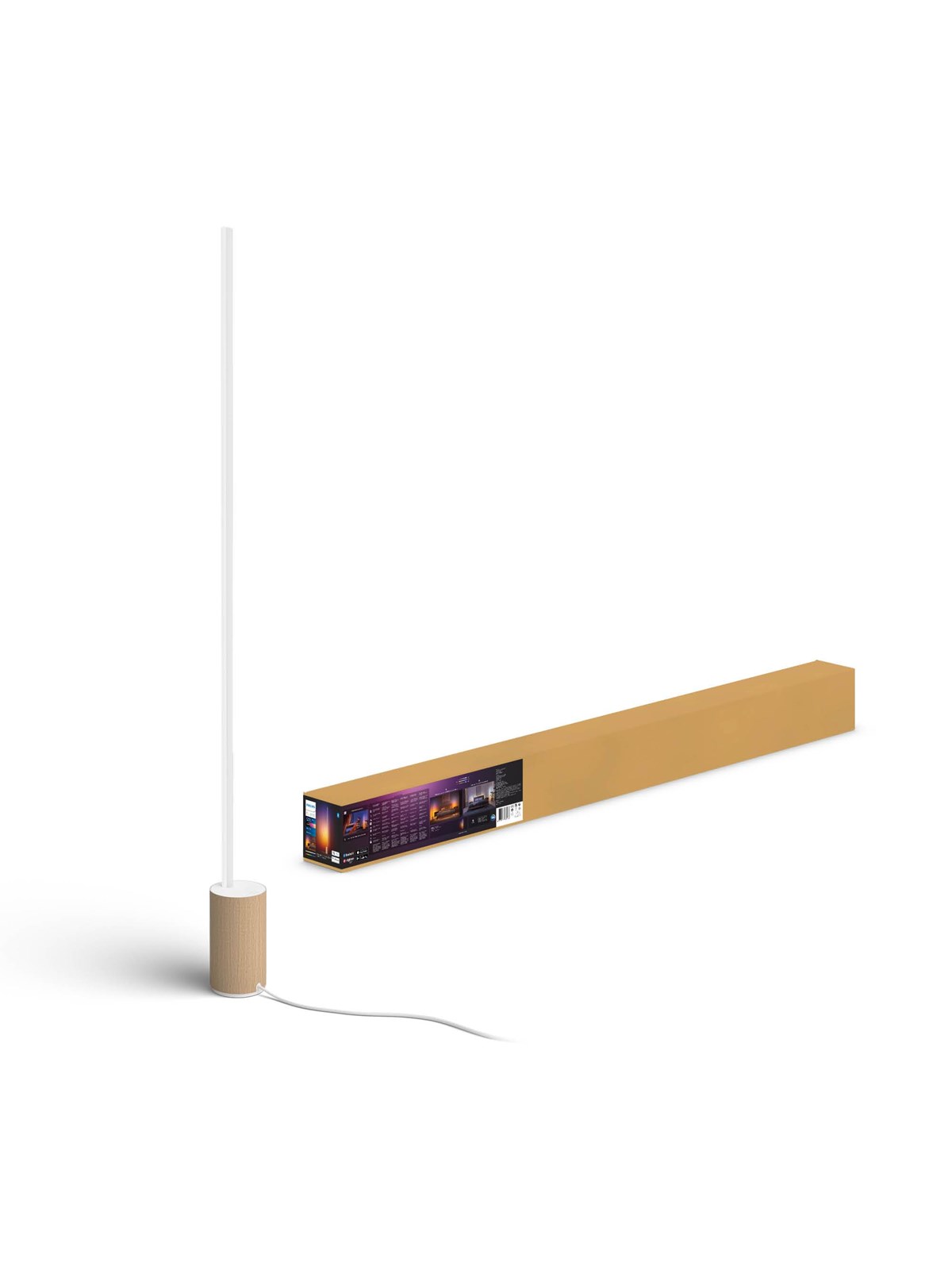 Philips Hue Gradient Signe Floor - Oak - Smart Home - 929003479701