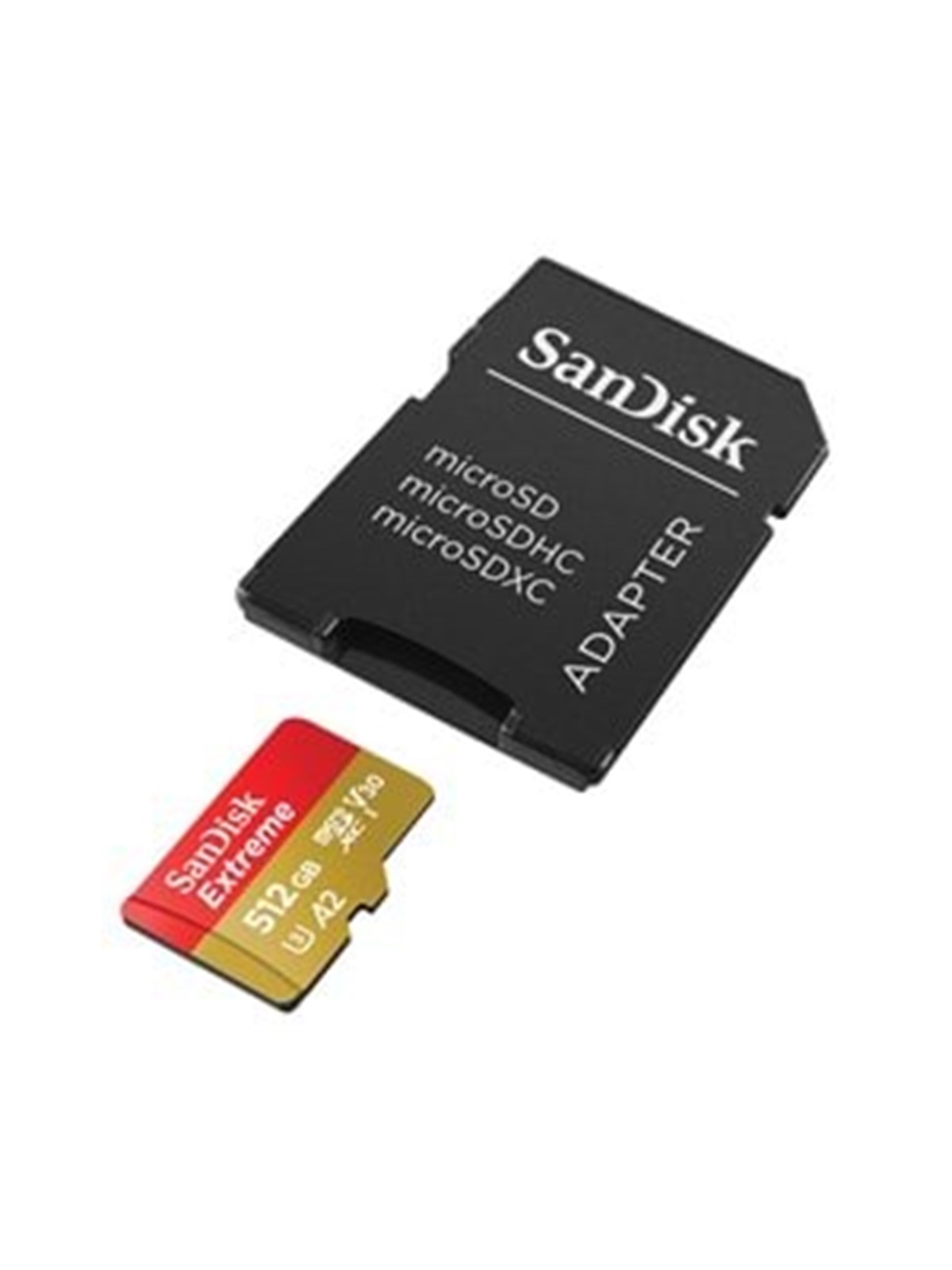 Sandisk Extreme Microsd/sd - 190mb/s - 512gb - Speicherkarten - Sdsqxav-512g-gn6ma
