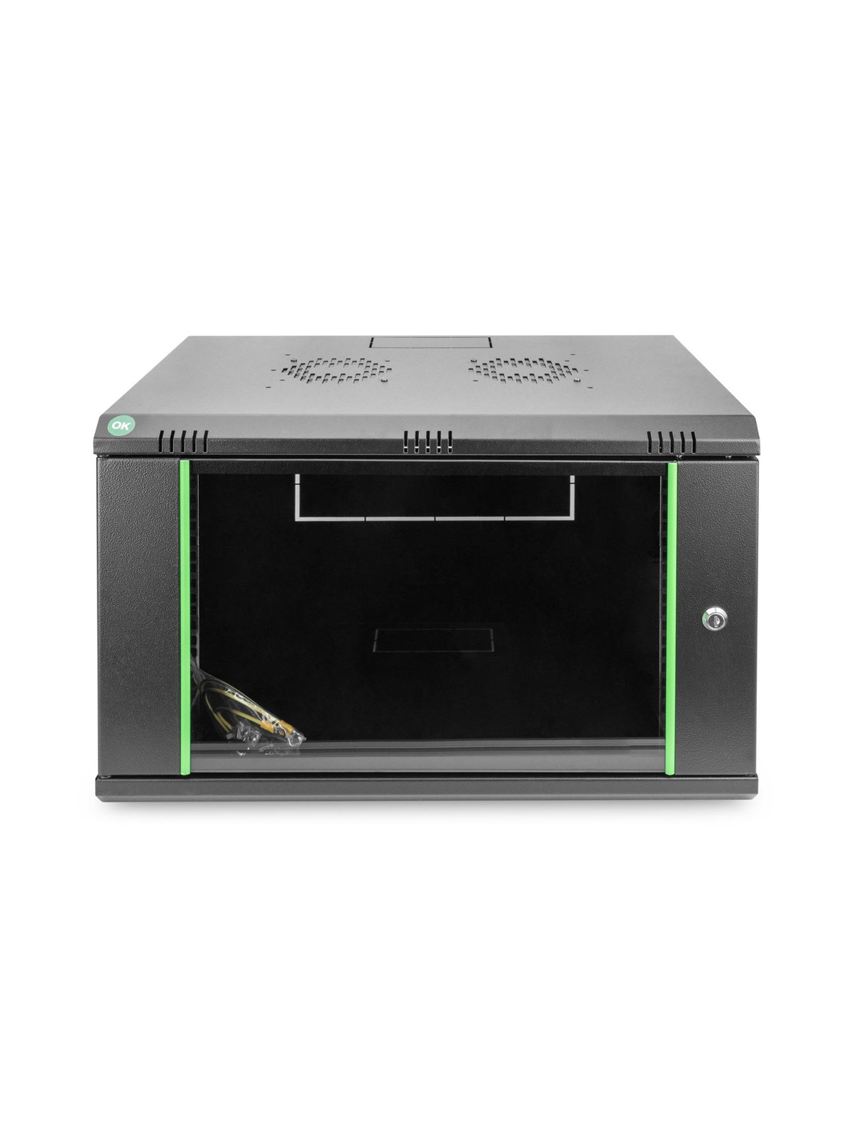 Digitus Dn-19 07-u-ec-sw - 7U - Wall Mount Rack Cabinet - Rack Gehaeuse