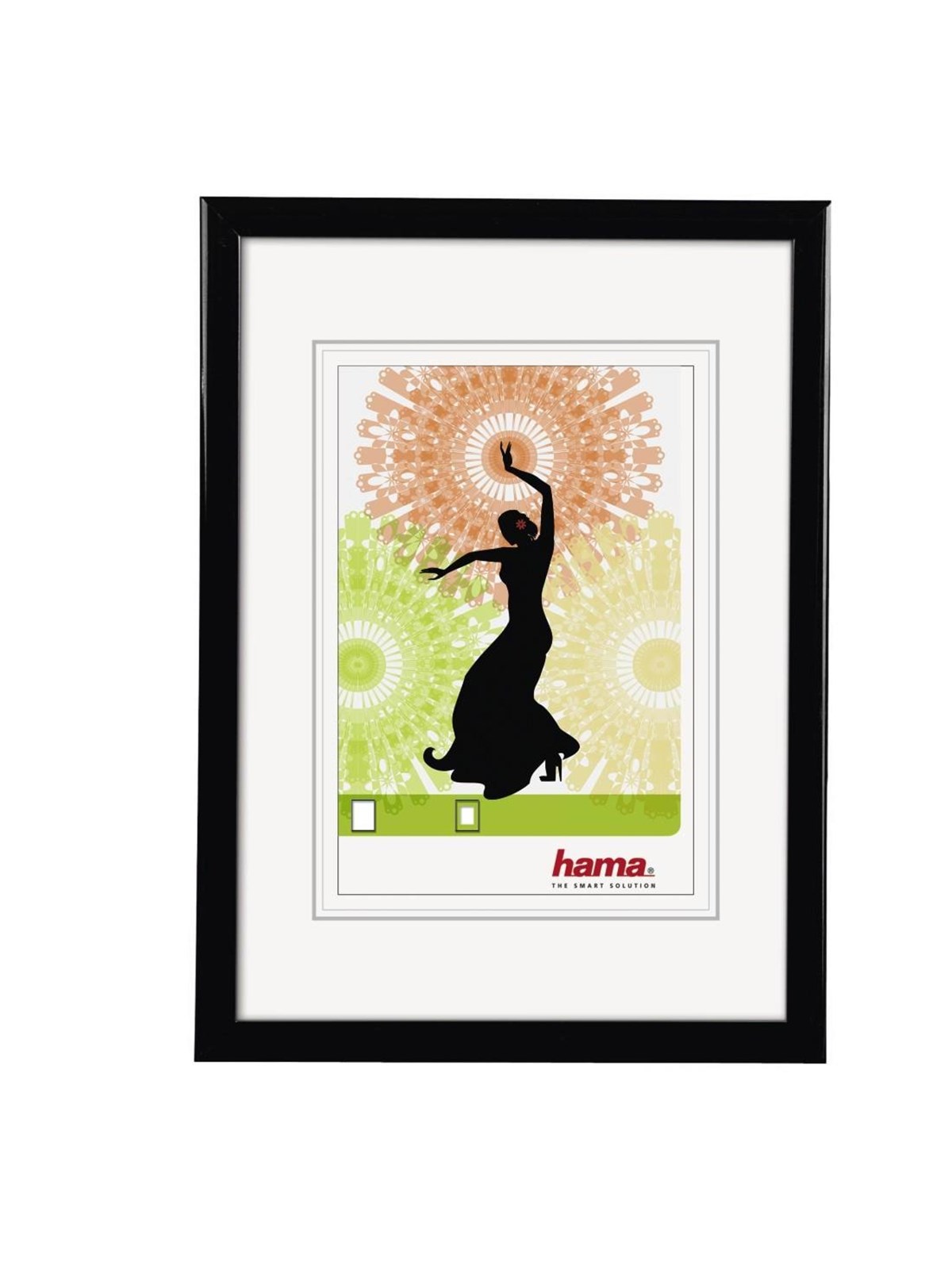 Hama "Madrid" Plastic Frame Black 21 x 29.7 cm Din A4 - Fotoalbum Archivierung - 66692