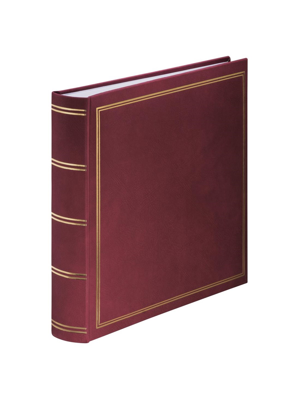 Hama "London" Jumbo Album 30x30 cm 80 White Pages Bordeaux - Fotoalbum Archivierung - 7161