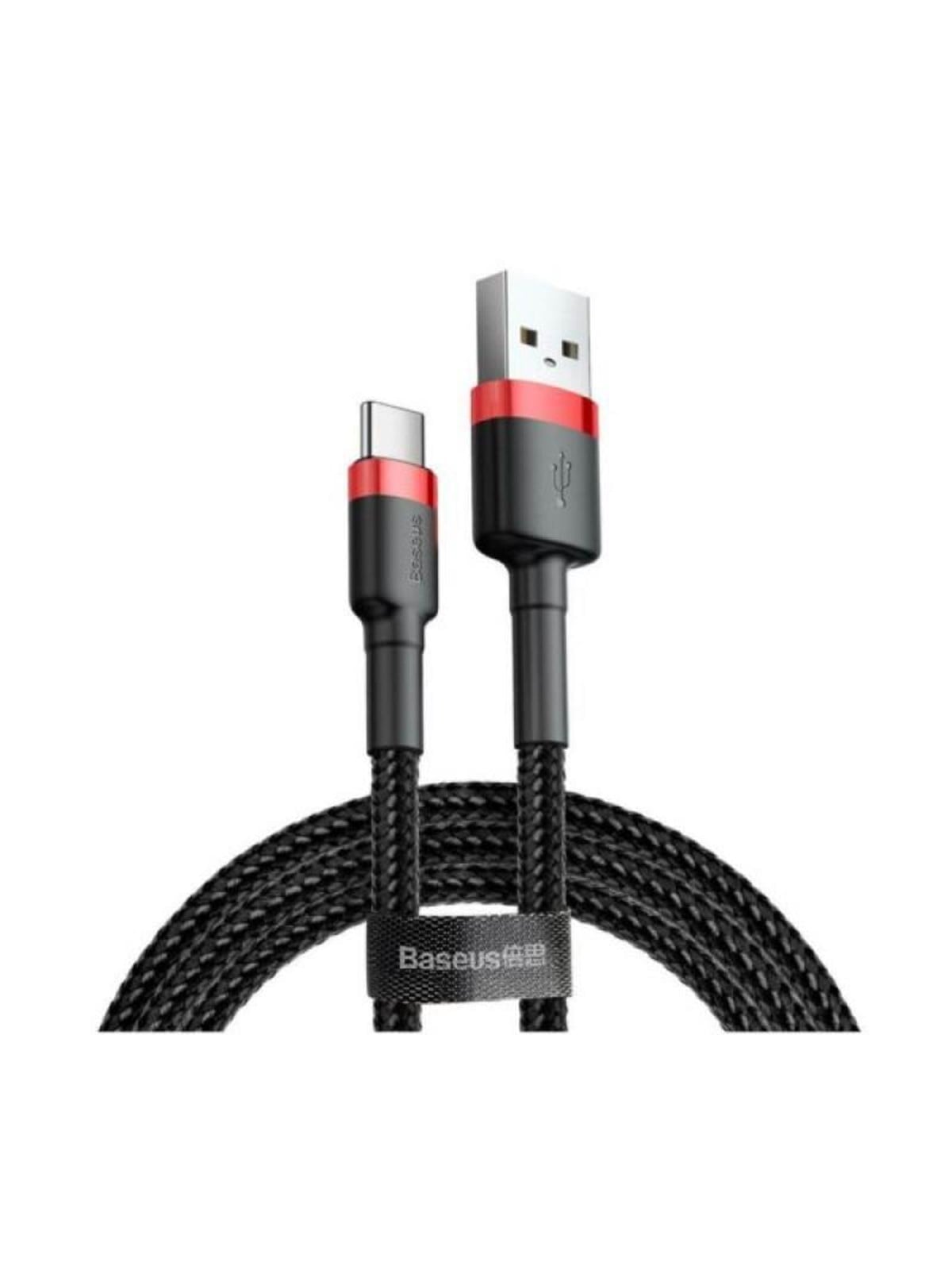 Baseus Cafule 3 m Usb-a to Usb-c Nylon Cable - Usb Kabel - Catklf-u91