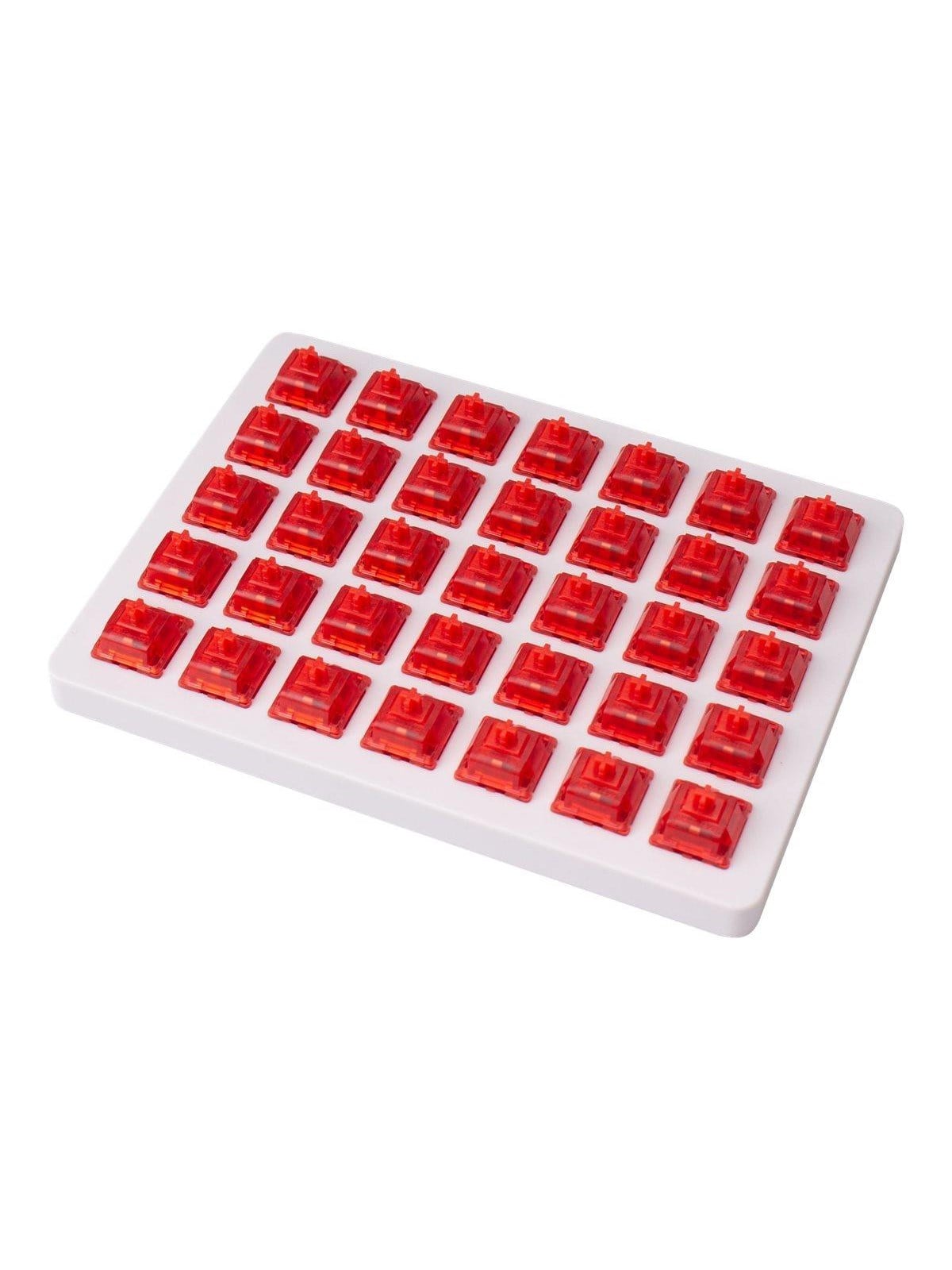 Keychron Switch Set - Gateron Ink V2 Red - 35 Pcs - Schlüsselschalter - Rot - Tastaturen - Z101