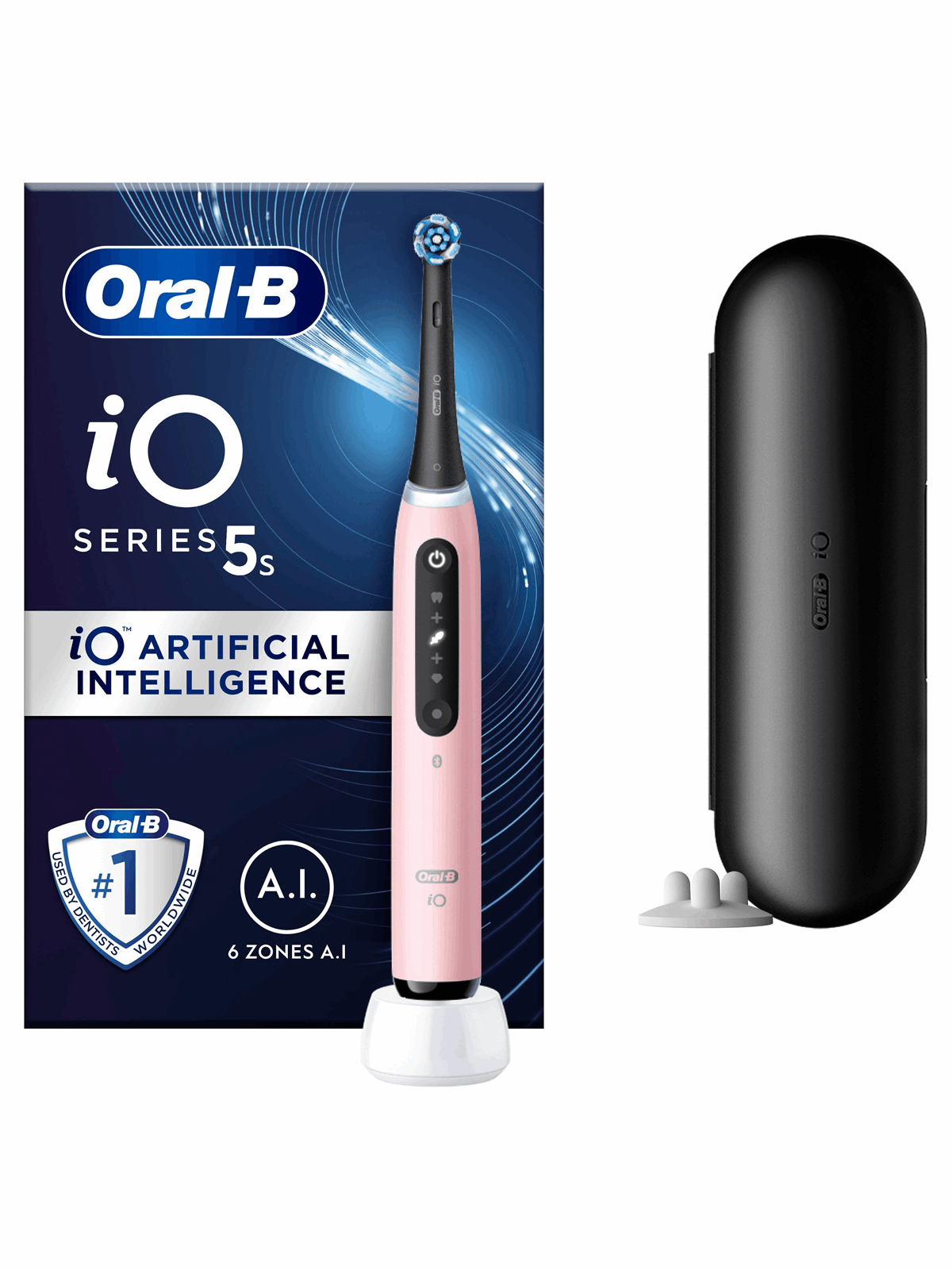 Oral-b Elektrische Zahnbürste iO 5S Blush Pink - Elektrische Zahnbuersten - 4210201414940