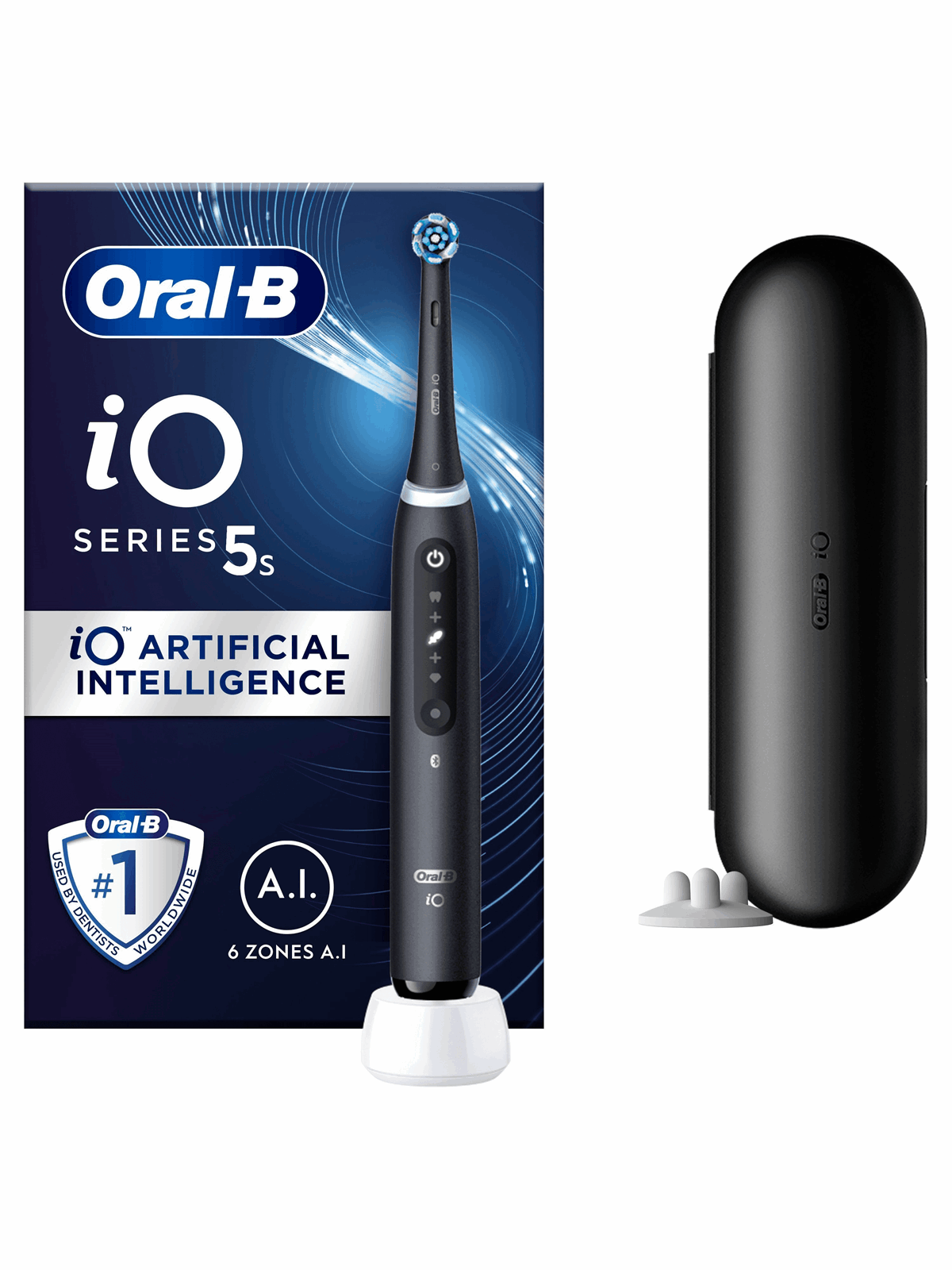Oral-b Elektrische Zahnbürste iO 5S Matt Black - Elektrische Zahnbuersten - 4210201414964