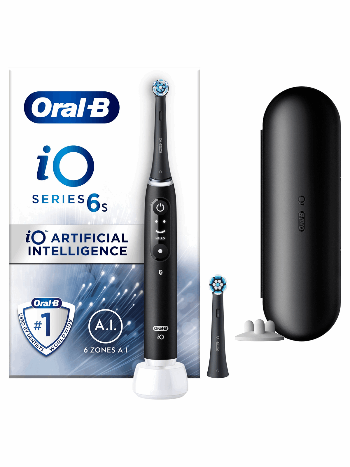 Oral-b Elektrische Zahnbürste Io6s Black Lava - Elektrische Zahnbuersten - 4210201409137