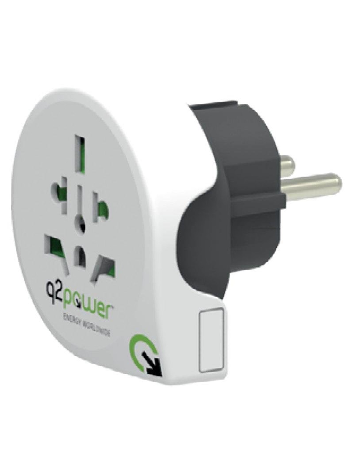 Q2power Qdapter 360 - Stromkabel Extern - 2.100120