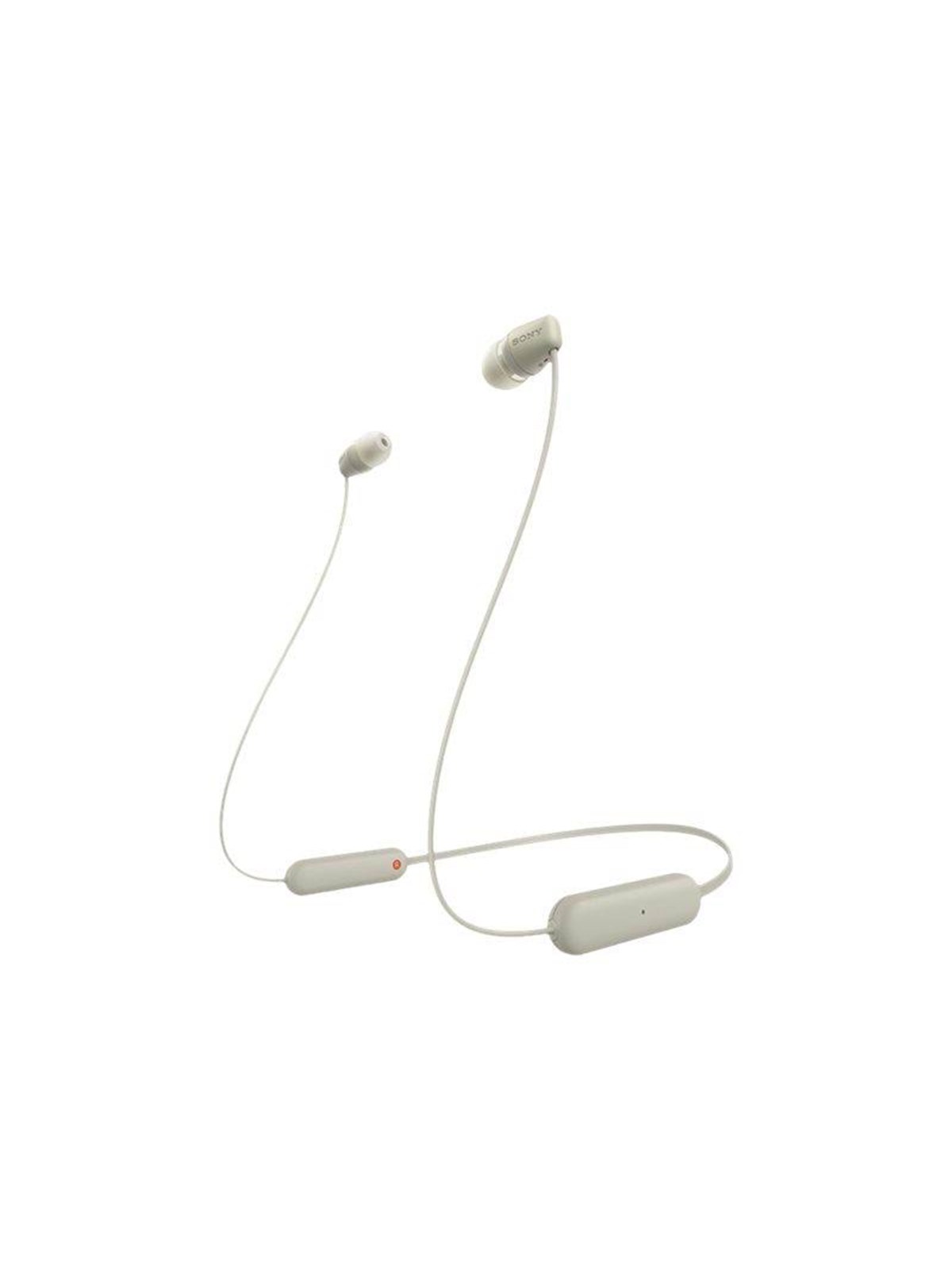 Kopfhörer - Sony Wi-c100 - Wireless In-ear Headphones - Beige - Kopfhoerer/headsets - Wic100c.Ce7
